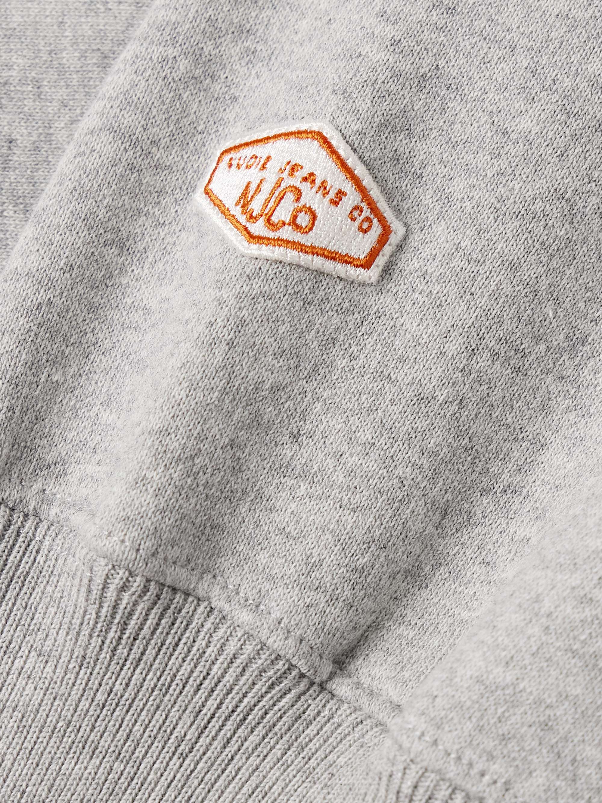 Hasse Logo-Appliquéd Cotton-Blend Jersey Sweatshirt view
