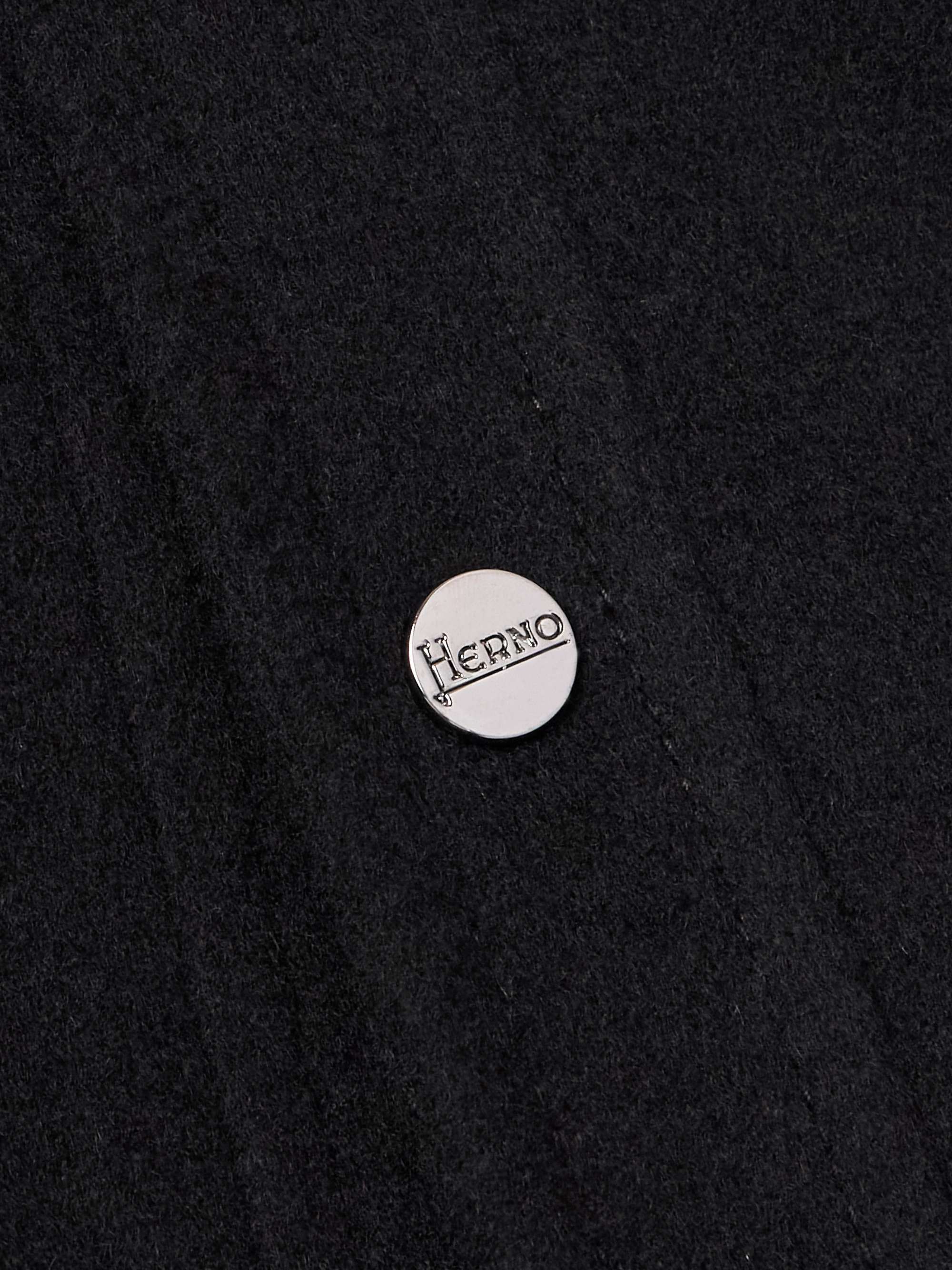 Brushed Wool and Cashmere-Blend Overshirt view