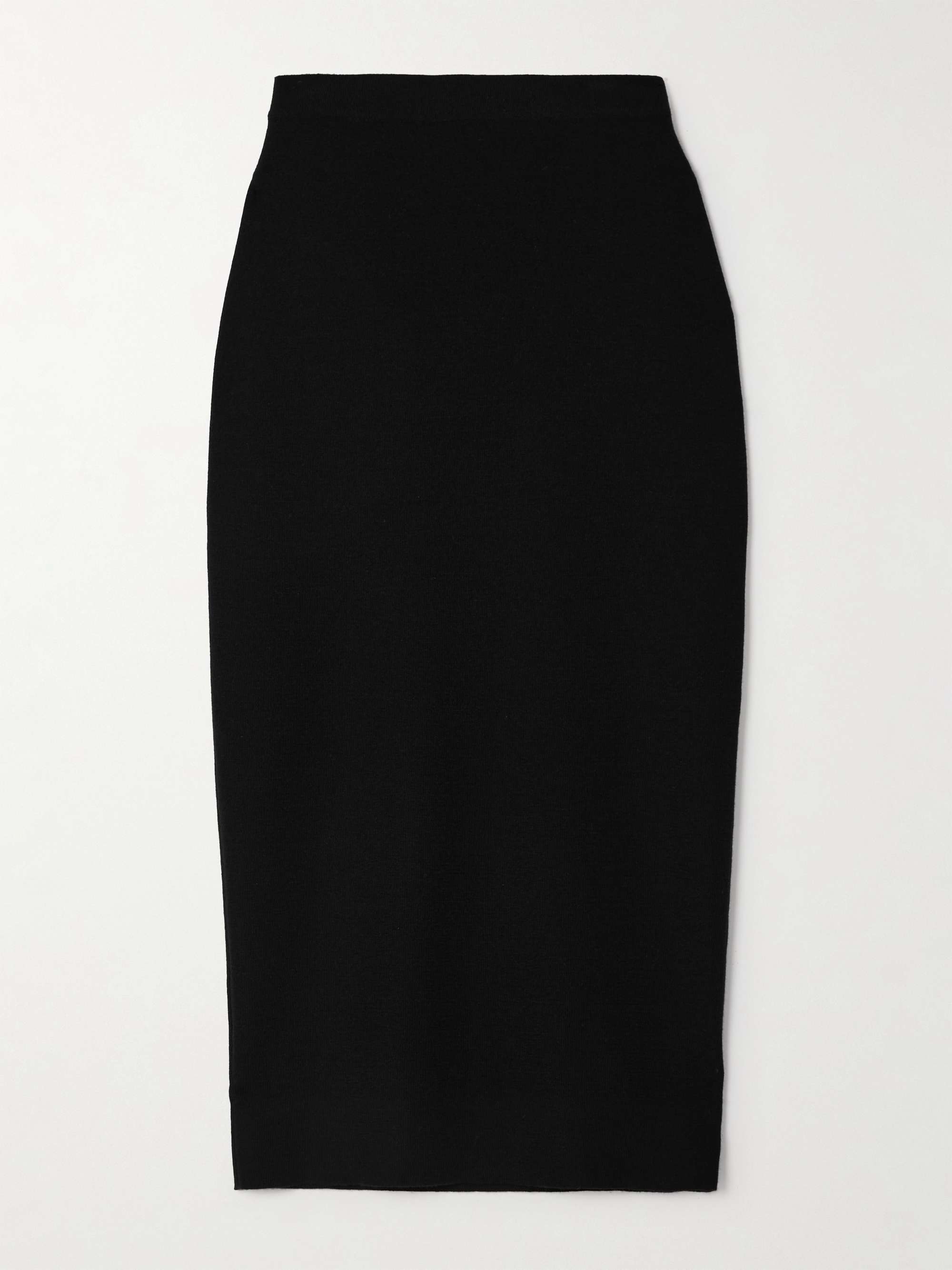 Wool midi skirt view