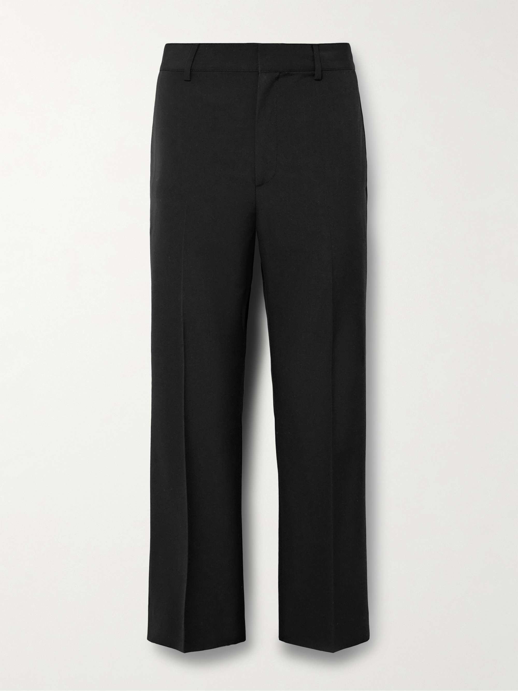 Pilos Slim-Fit Straight-Leg Crepe Trousers view