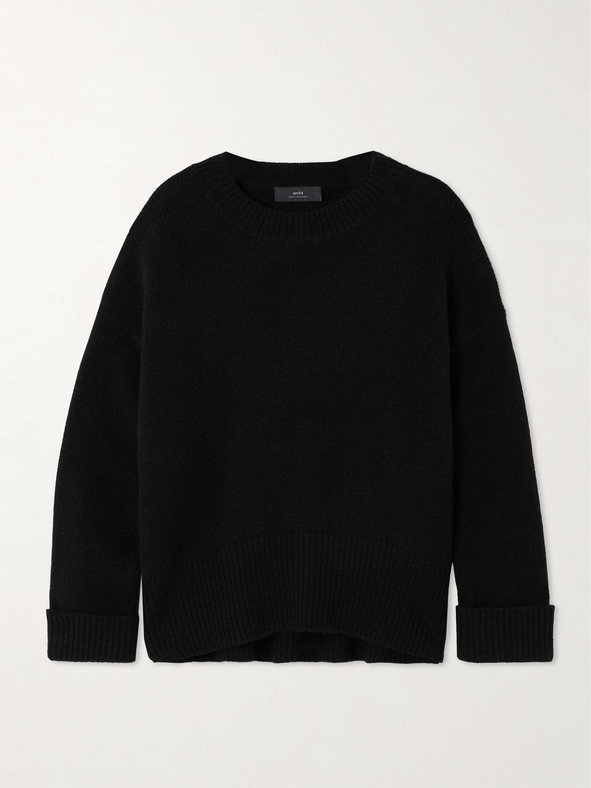 Knightsbridge ribbed cashmere sweater view