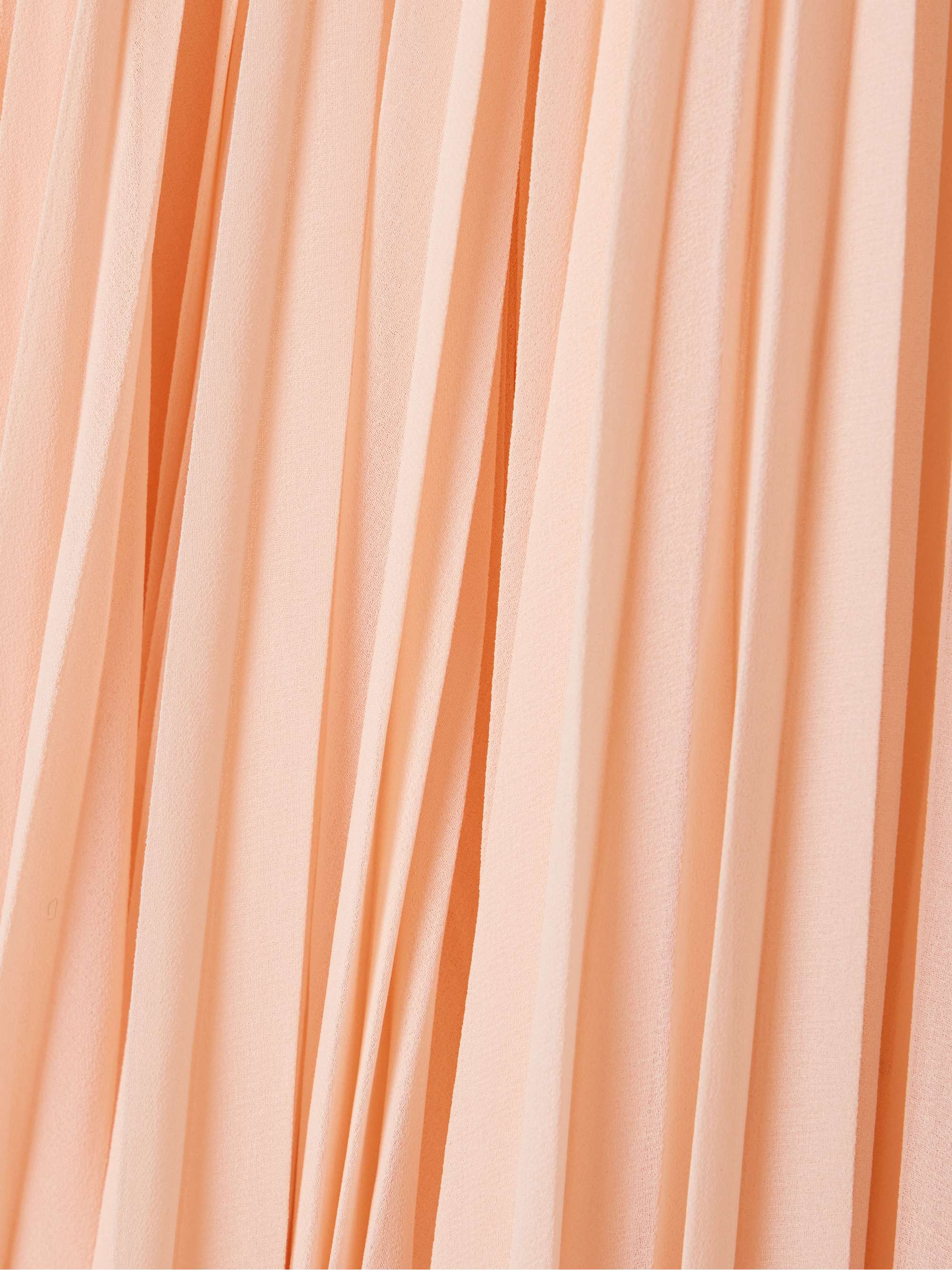 Illuminate cape-effect pleated crepe de chine maxi dress view