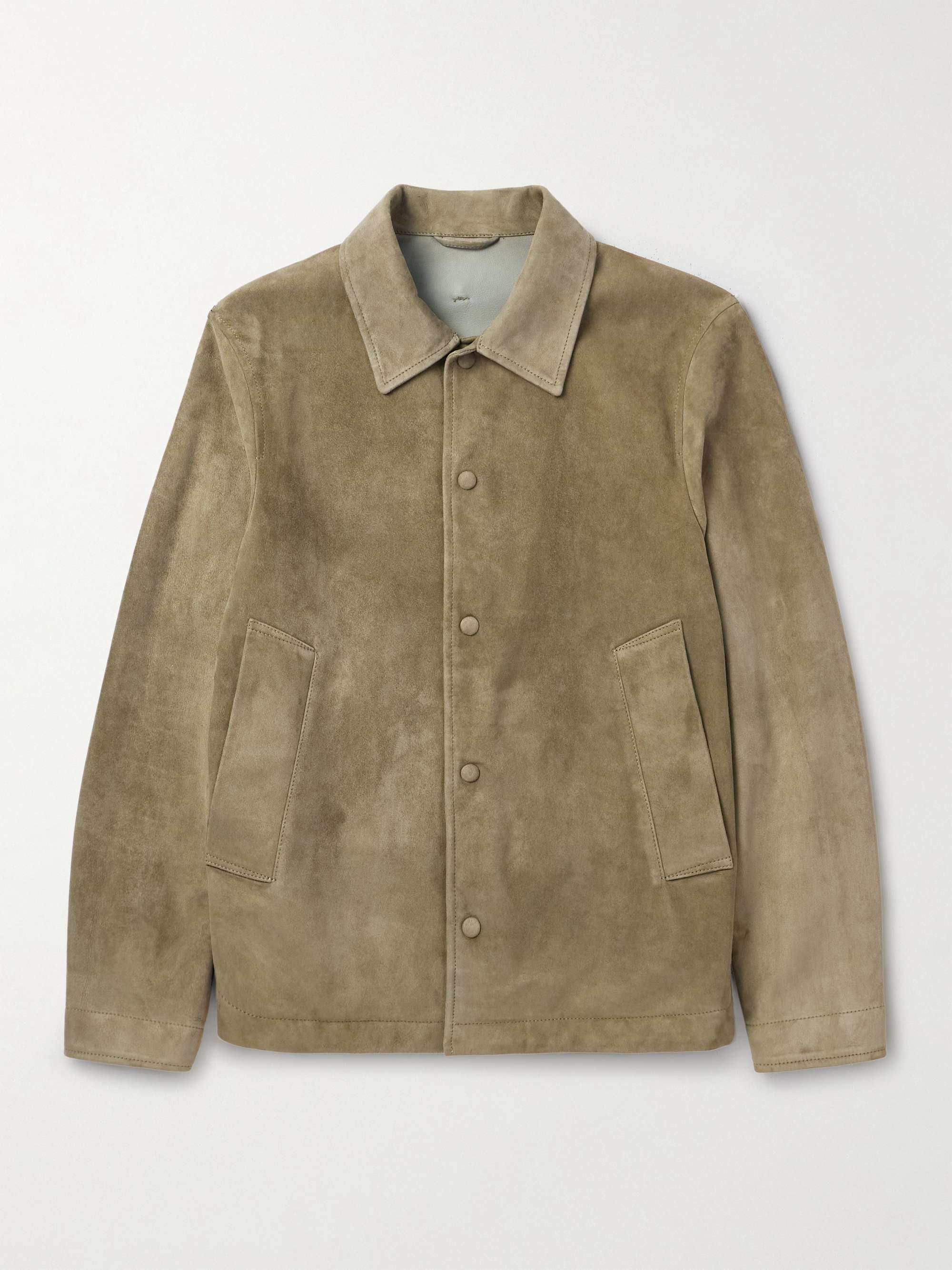 Ted Suede Coach Jacket view