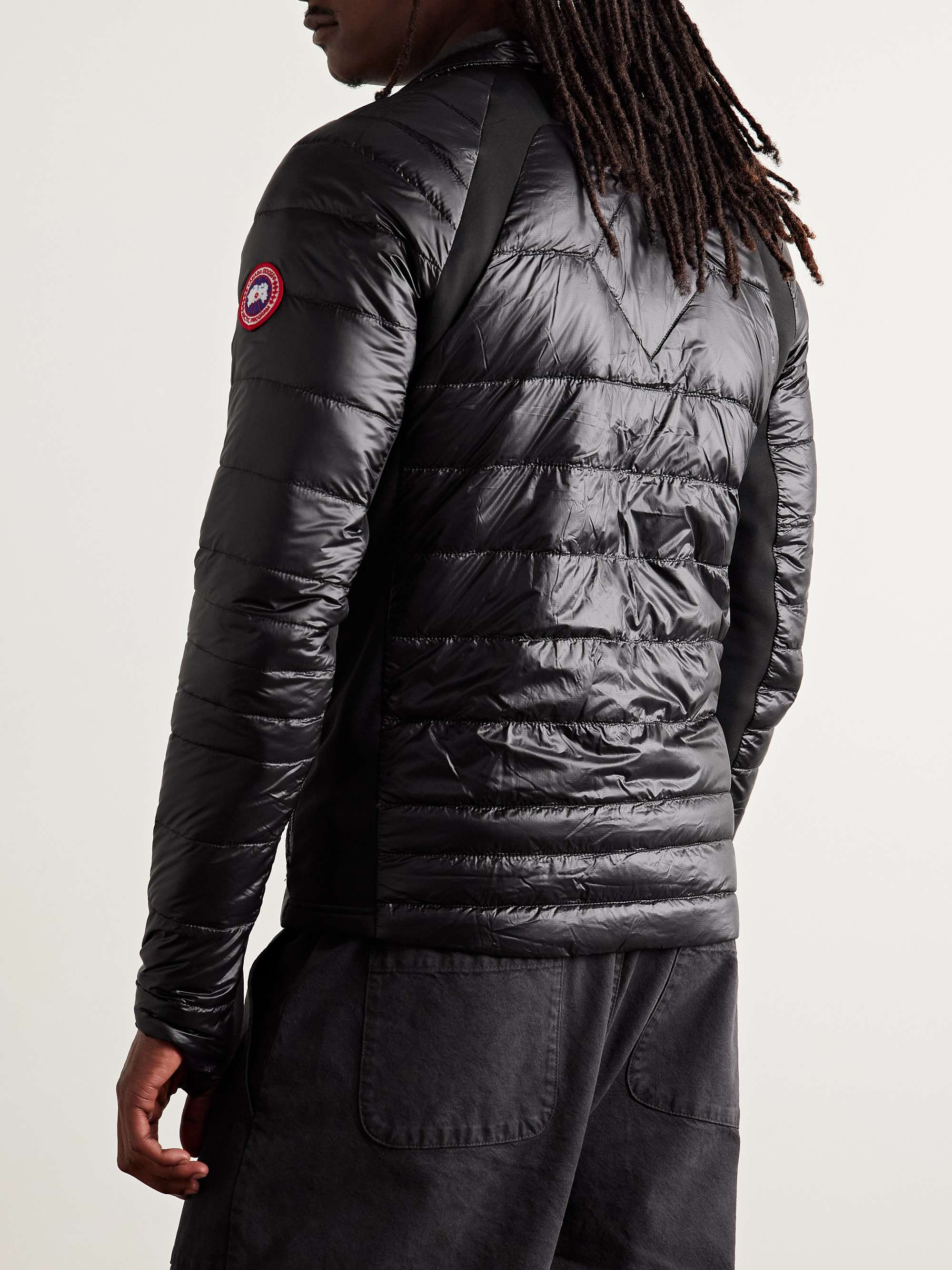 HyBridge Lite Slim-Fit Quilted Nylon-Ripstop Down Jacket view
