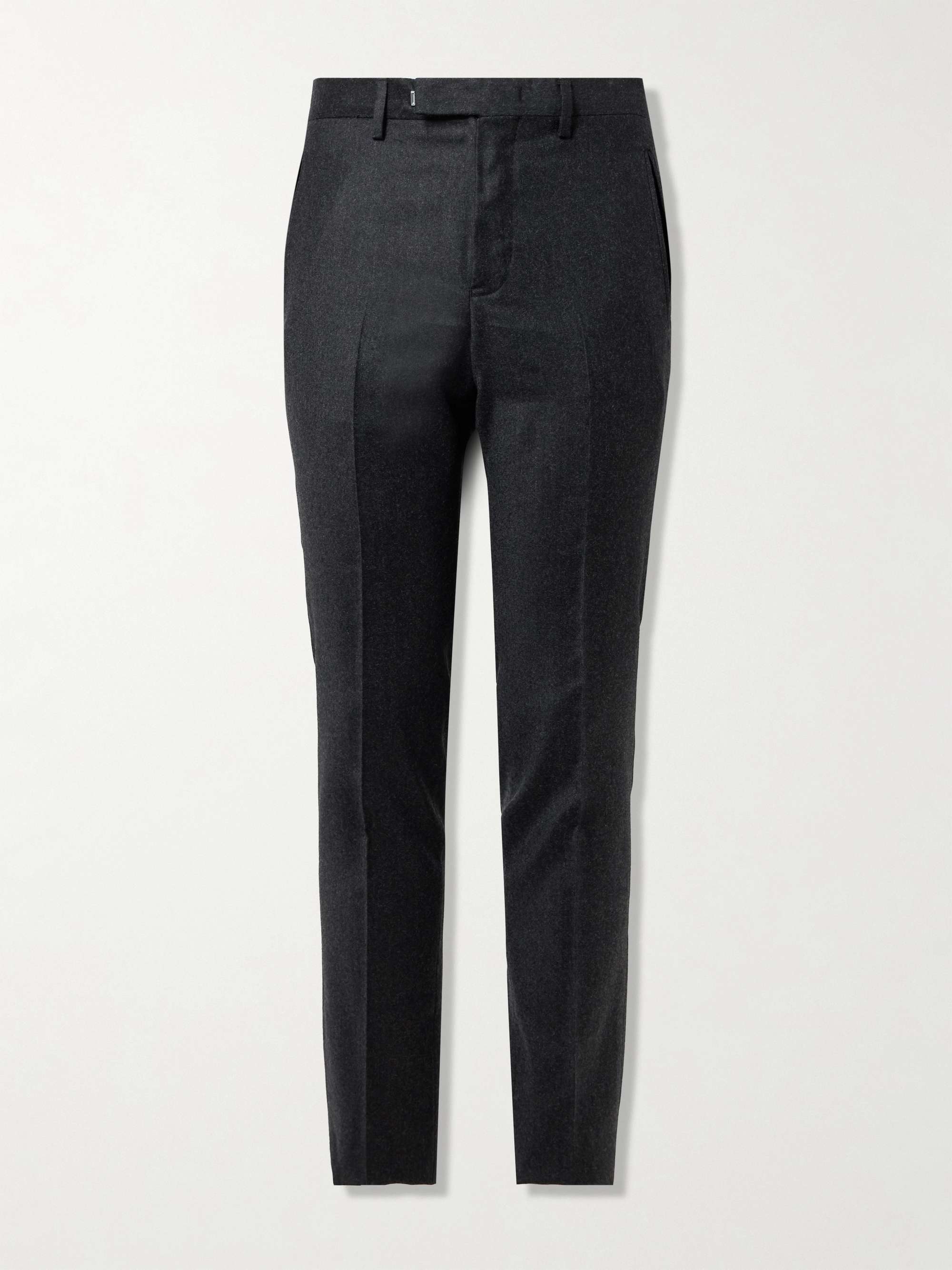 Philip Slim-Fit Straight-Leg Wool-Flannel Suit Trousers view