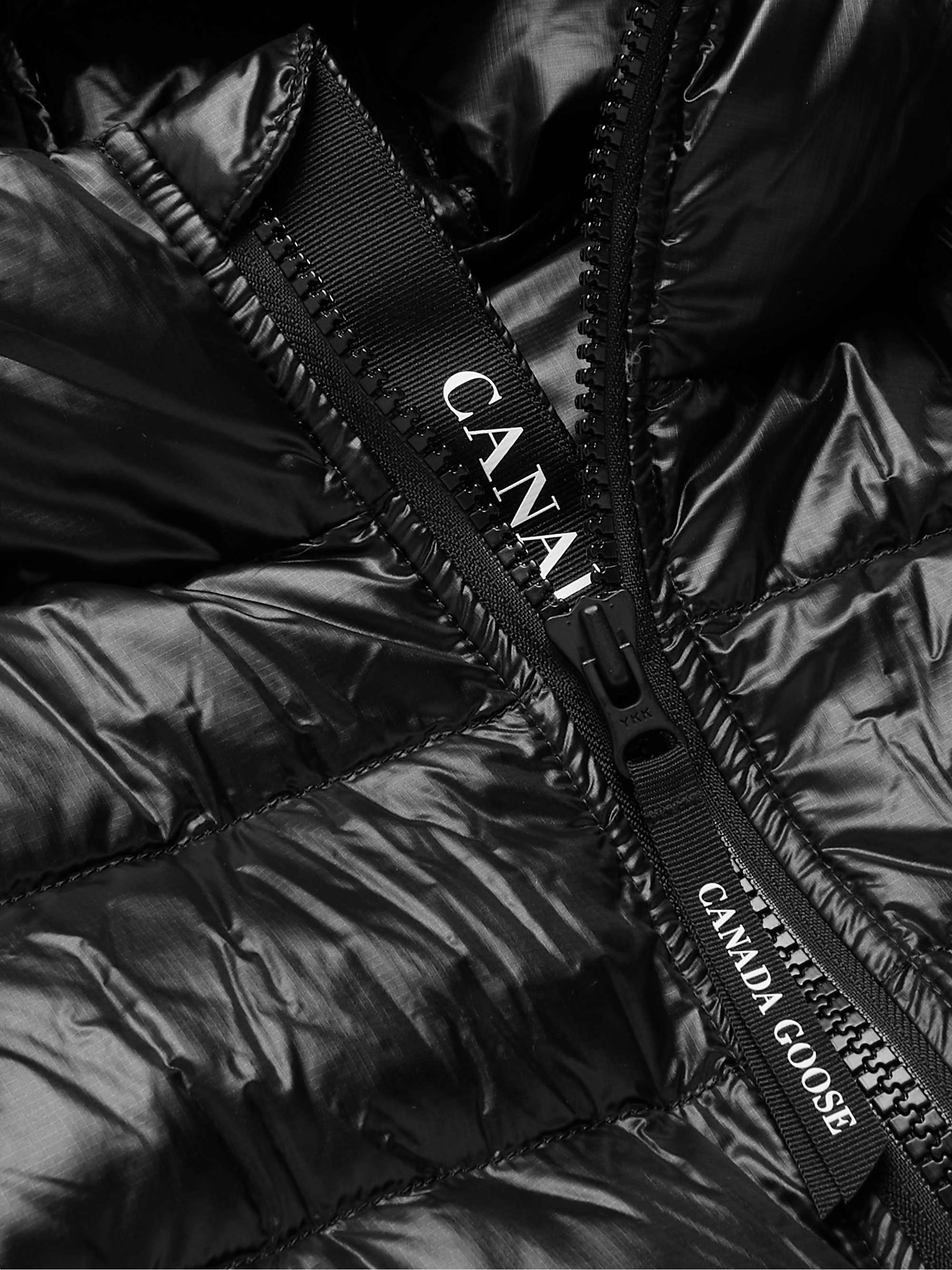 Crofton Slim-Fit Recycled Nylon-Ripstop Hooded Down Jacket view