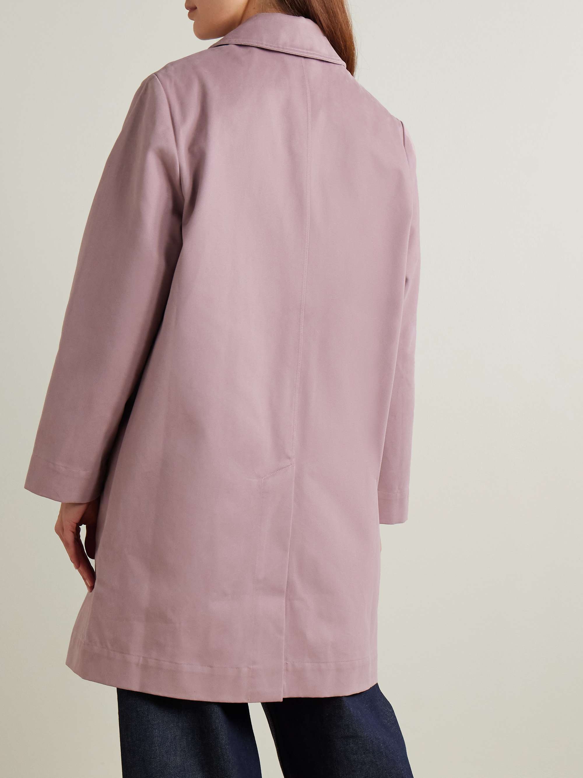 Yuri cotton-twill coat view