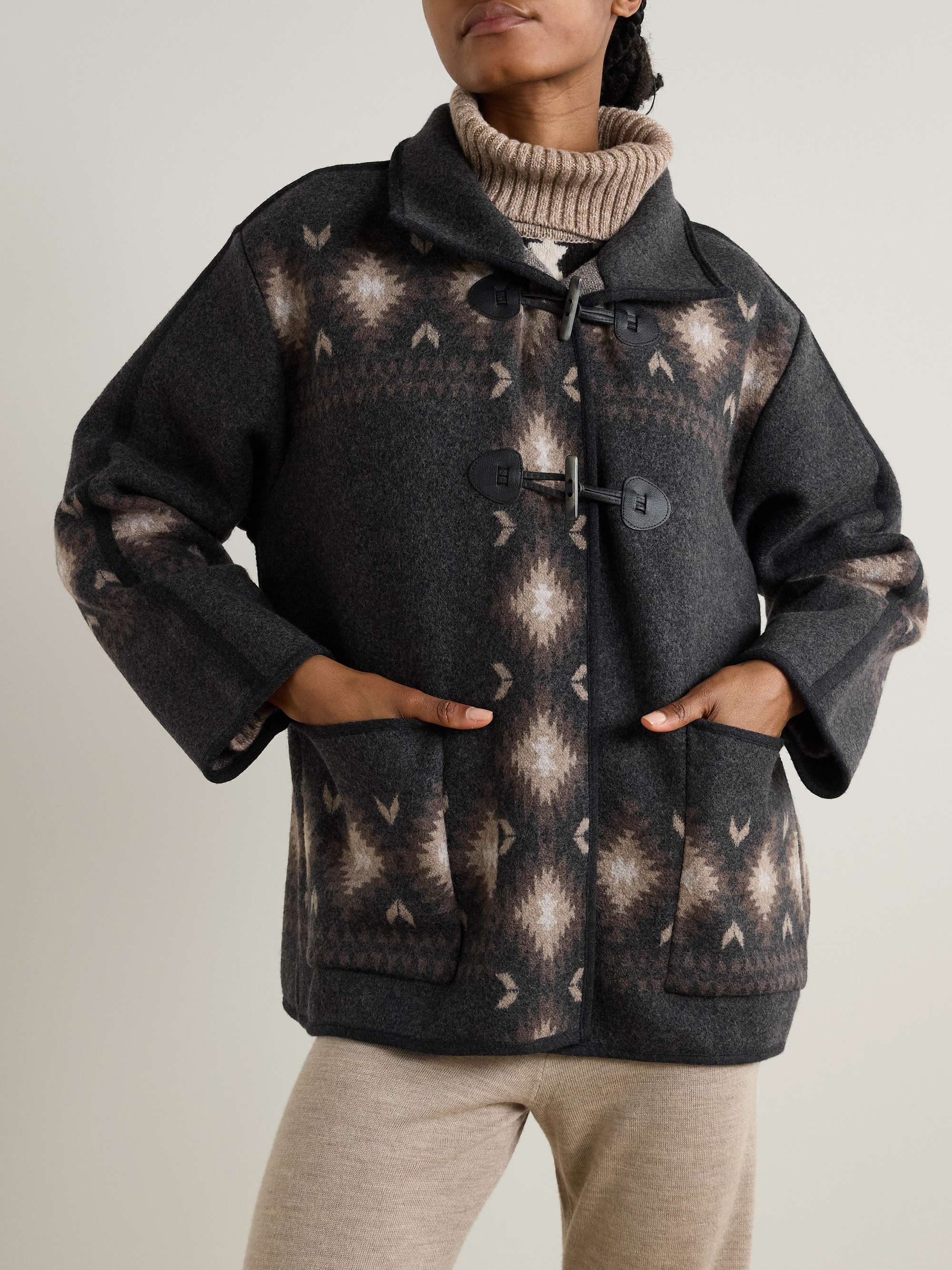 Hovden Fair-Isle wool jacket view