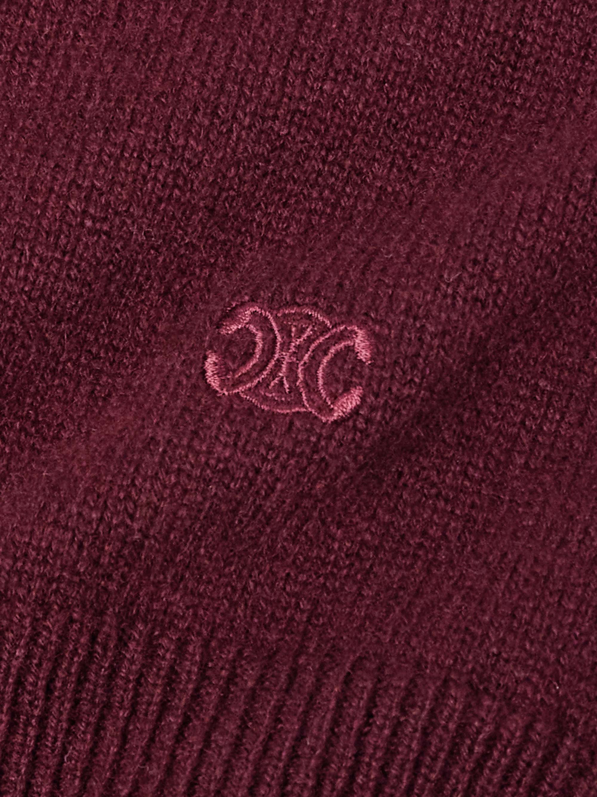 Logo-Embroidered Cashmere Sweater view