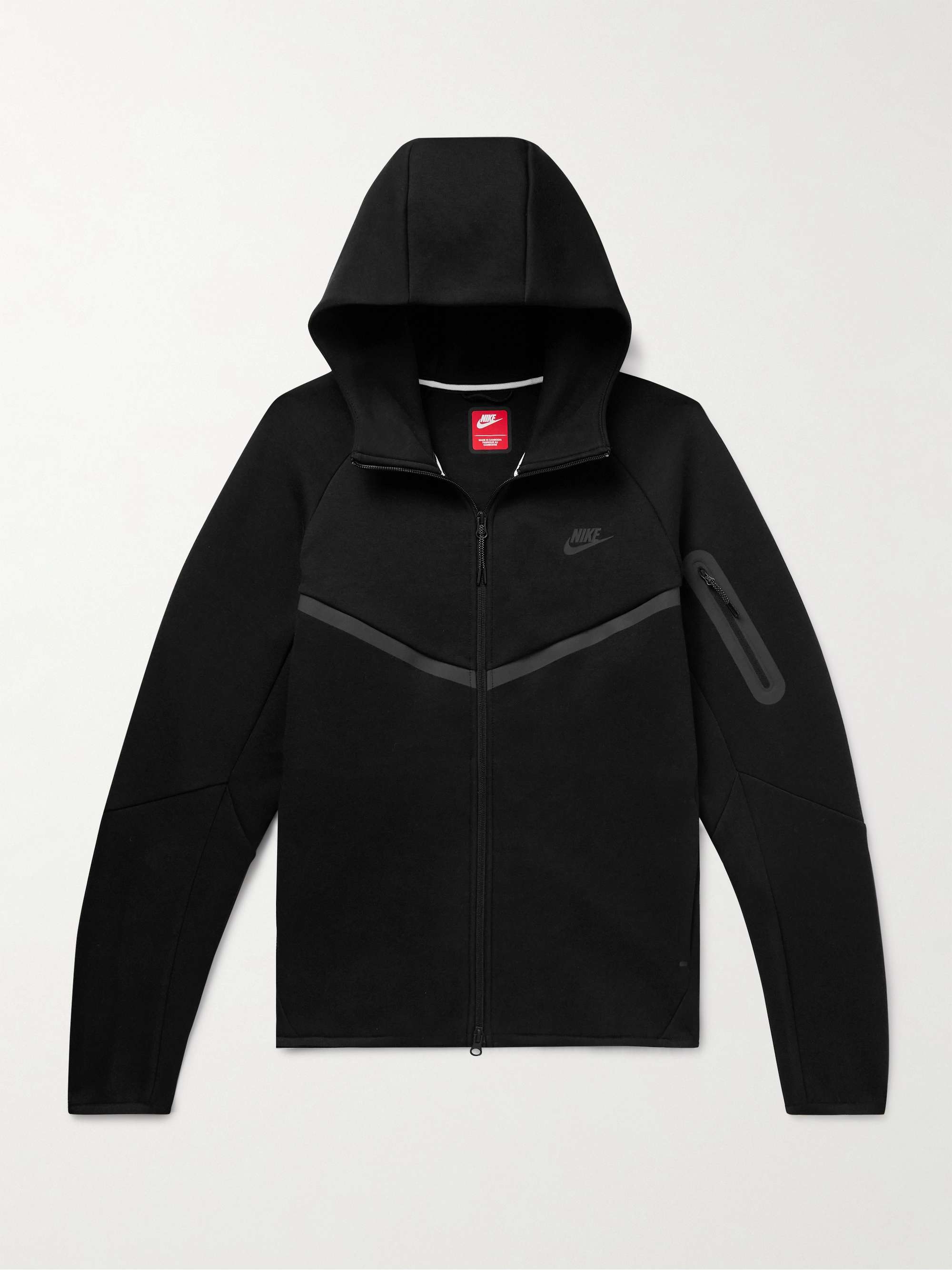 Windrunner Cotton-Blend Tech Fleece Zip-Up Hoodie view
