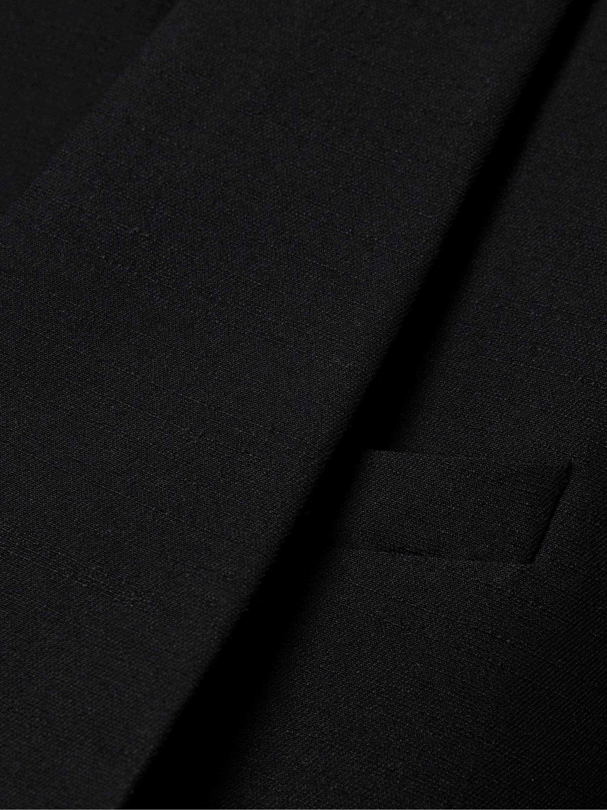 Sheri slub wool blazer view