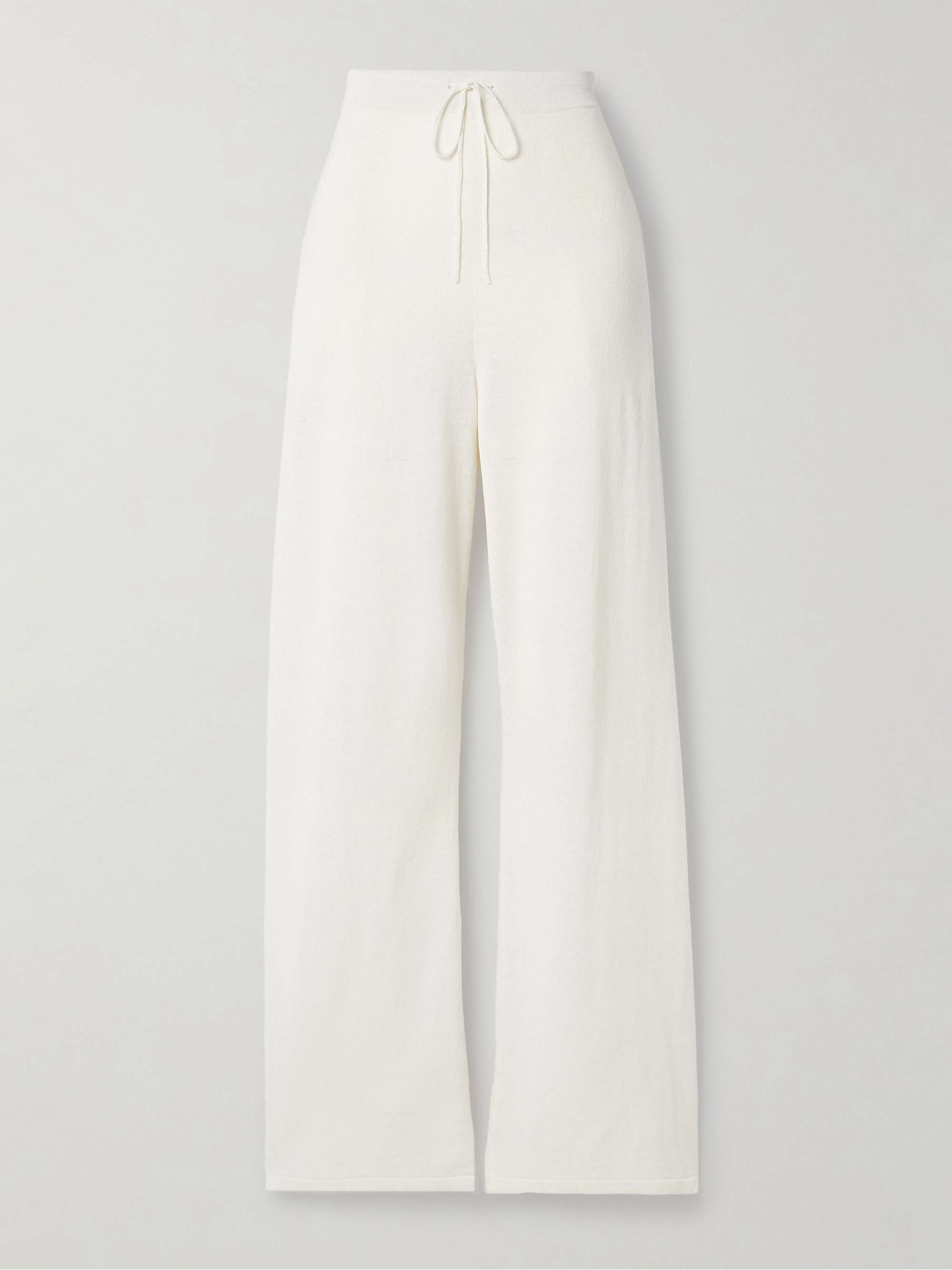 Jory linen-blend wide-leg pants view