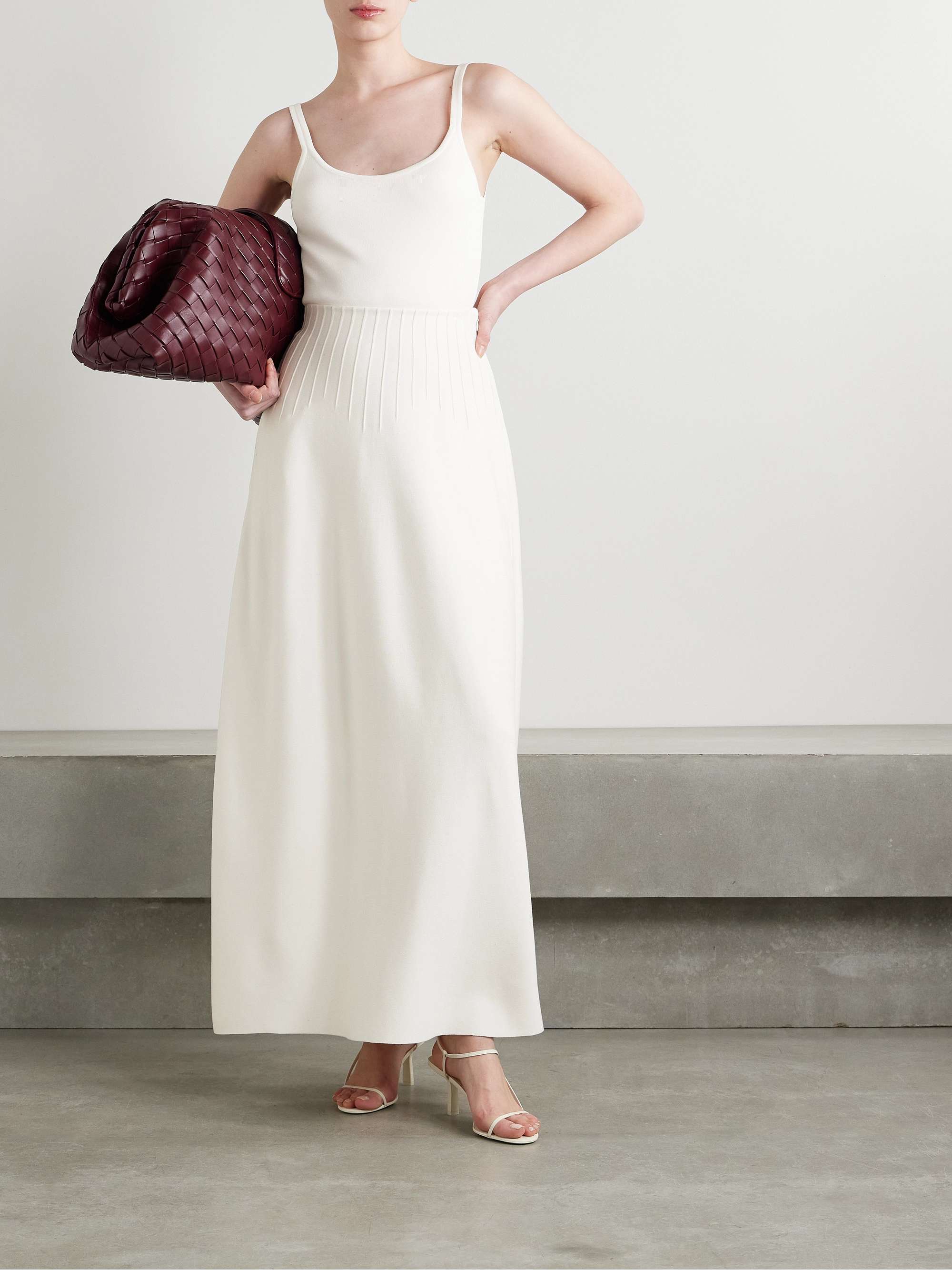 Annamaria silk maxi skirt view