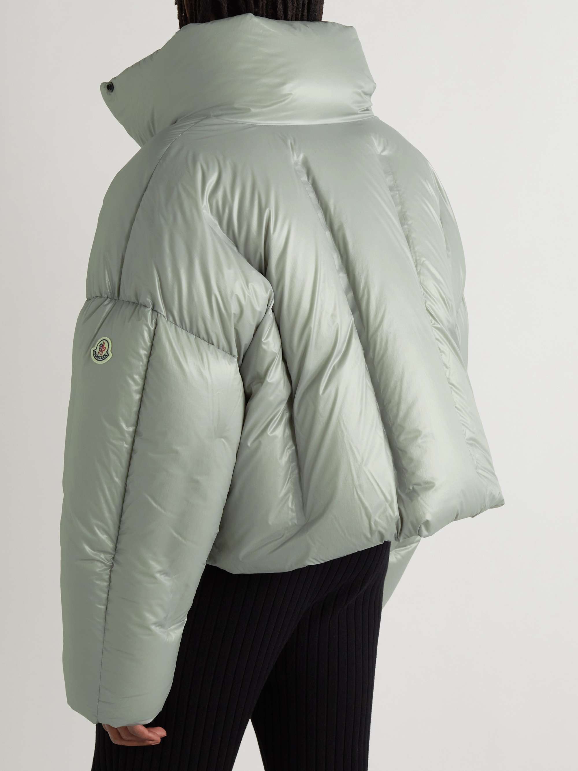 + Dingyun Zhang Aloby Oversized Quilted Shell Hooded Down Jacket view