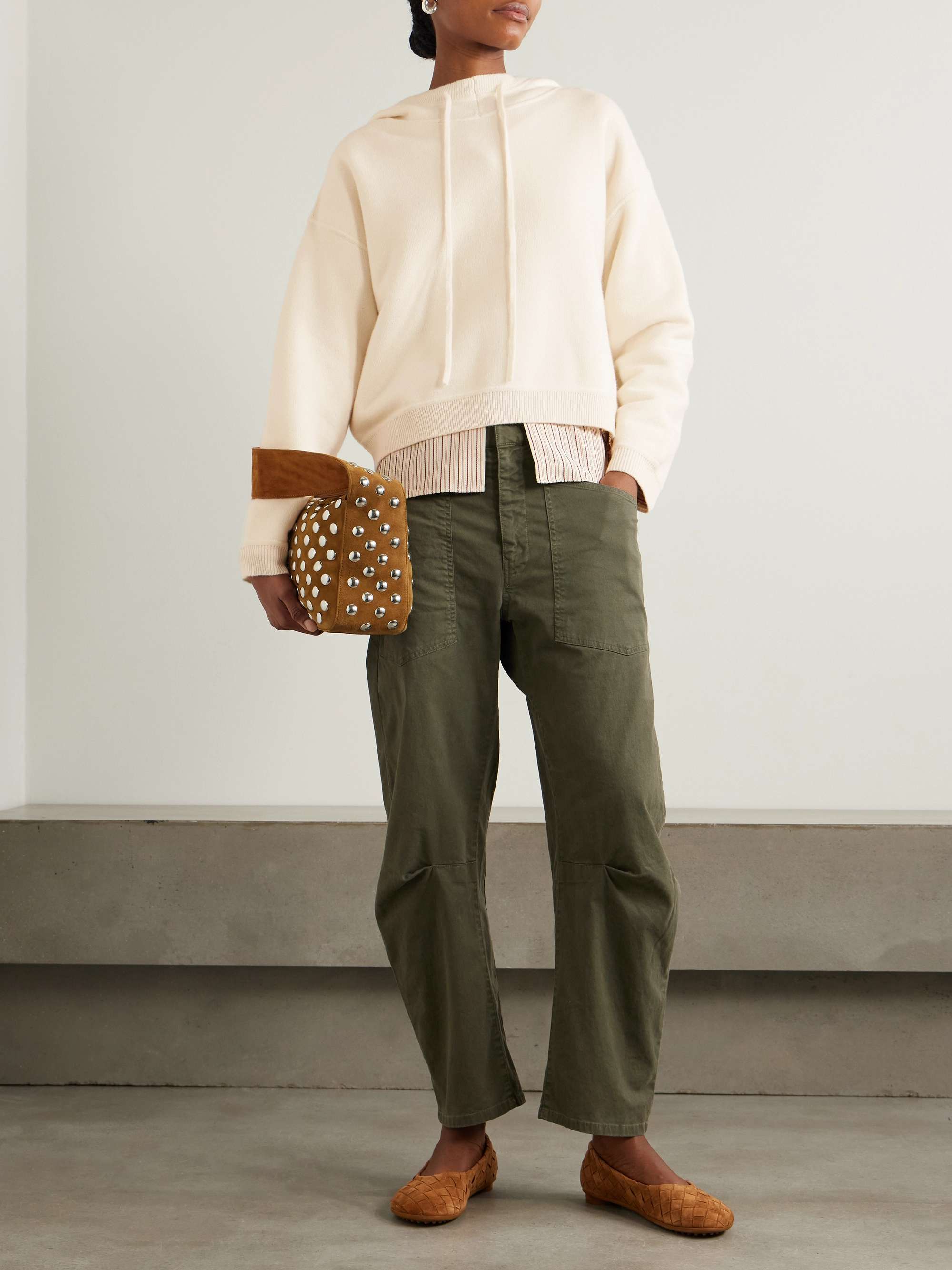Sarla cashmere hoodie view