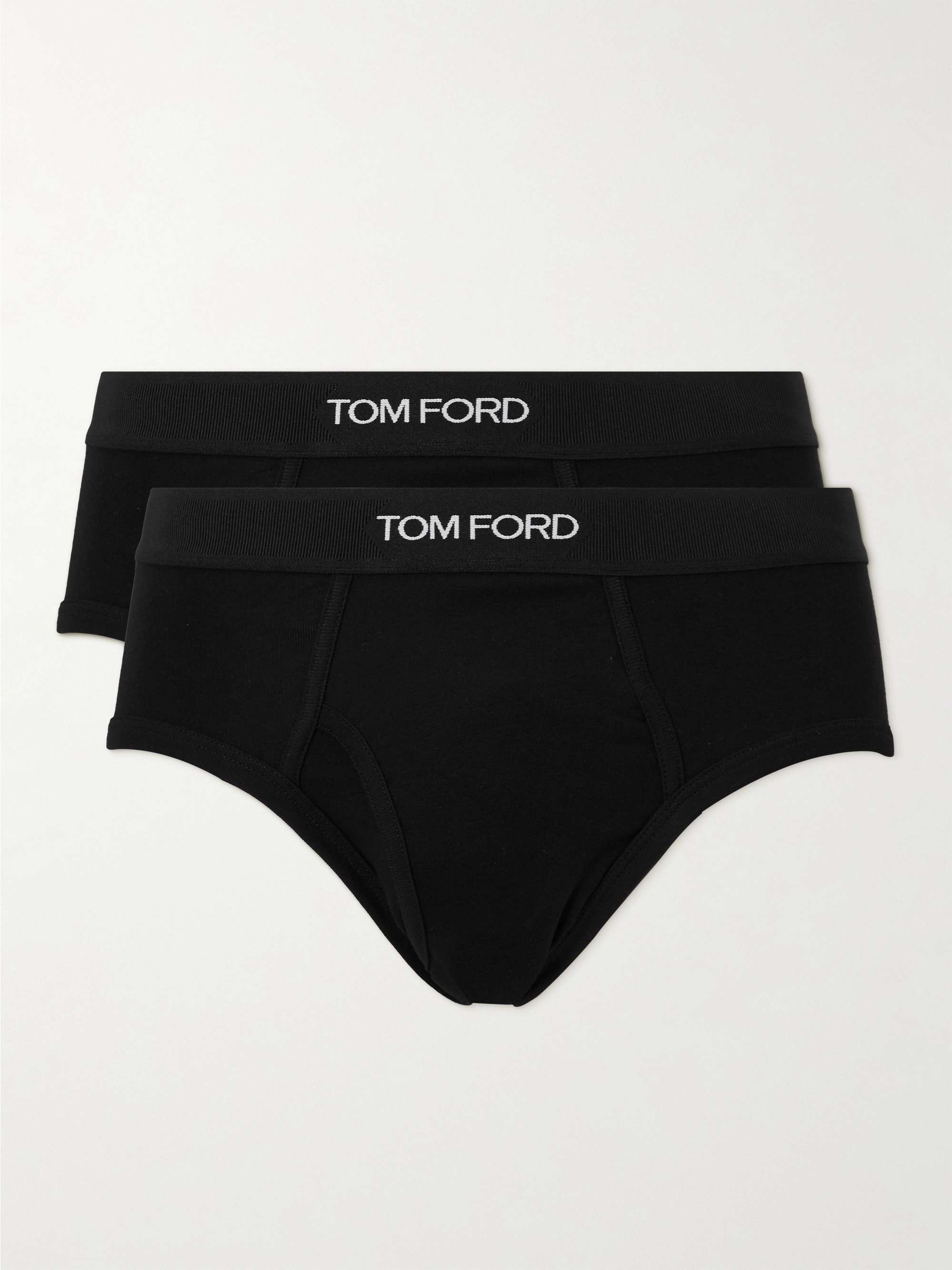 Two-Pack Stretch-Cotton Briefs view