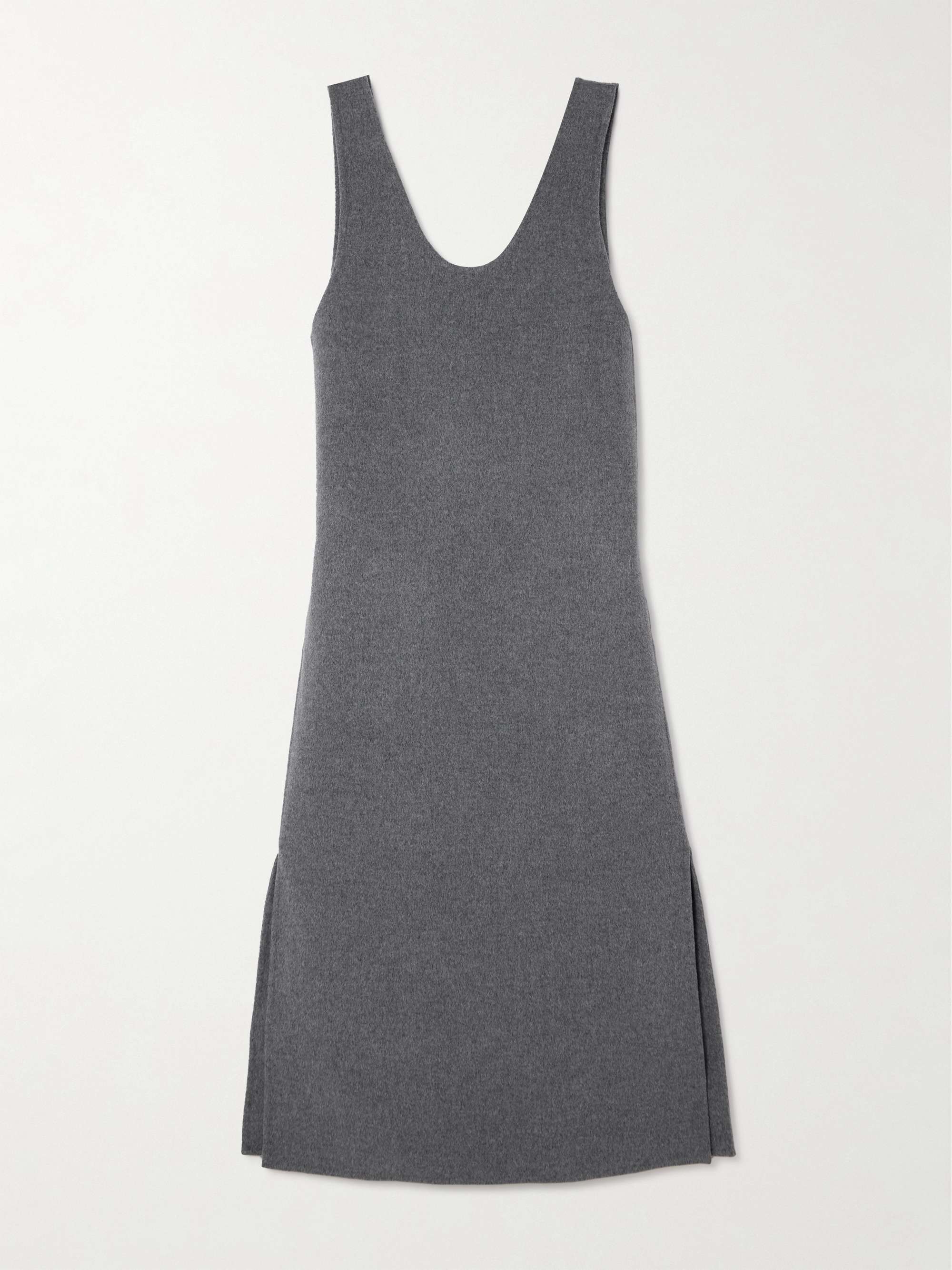 Wool midi dress view