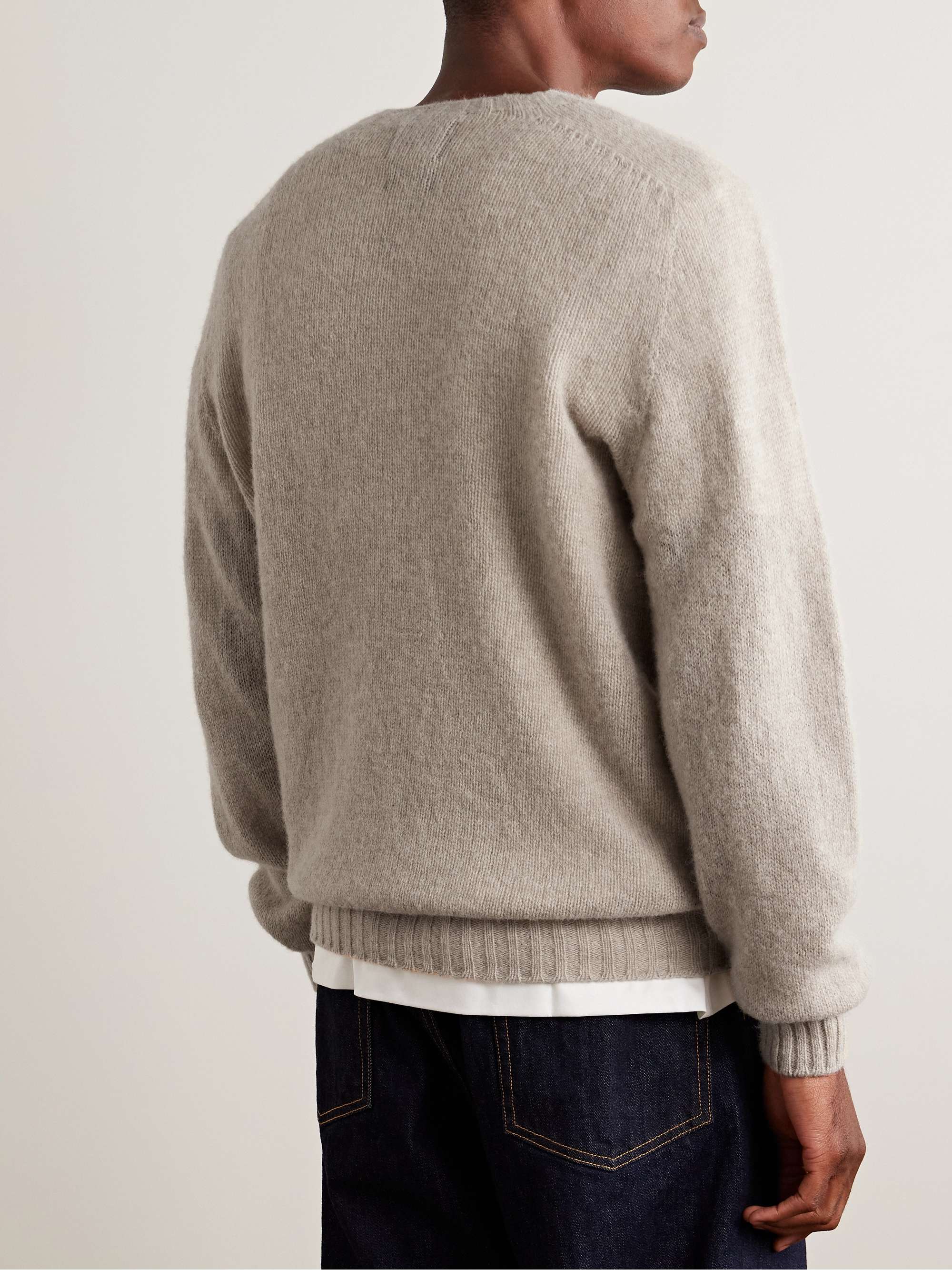 Birth of the Cool Brushed-Wool Sweater view