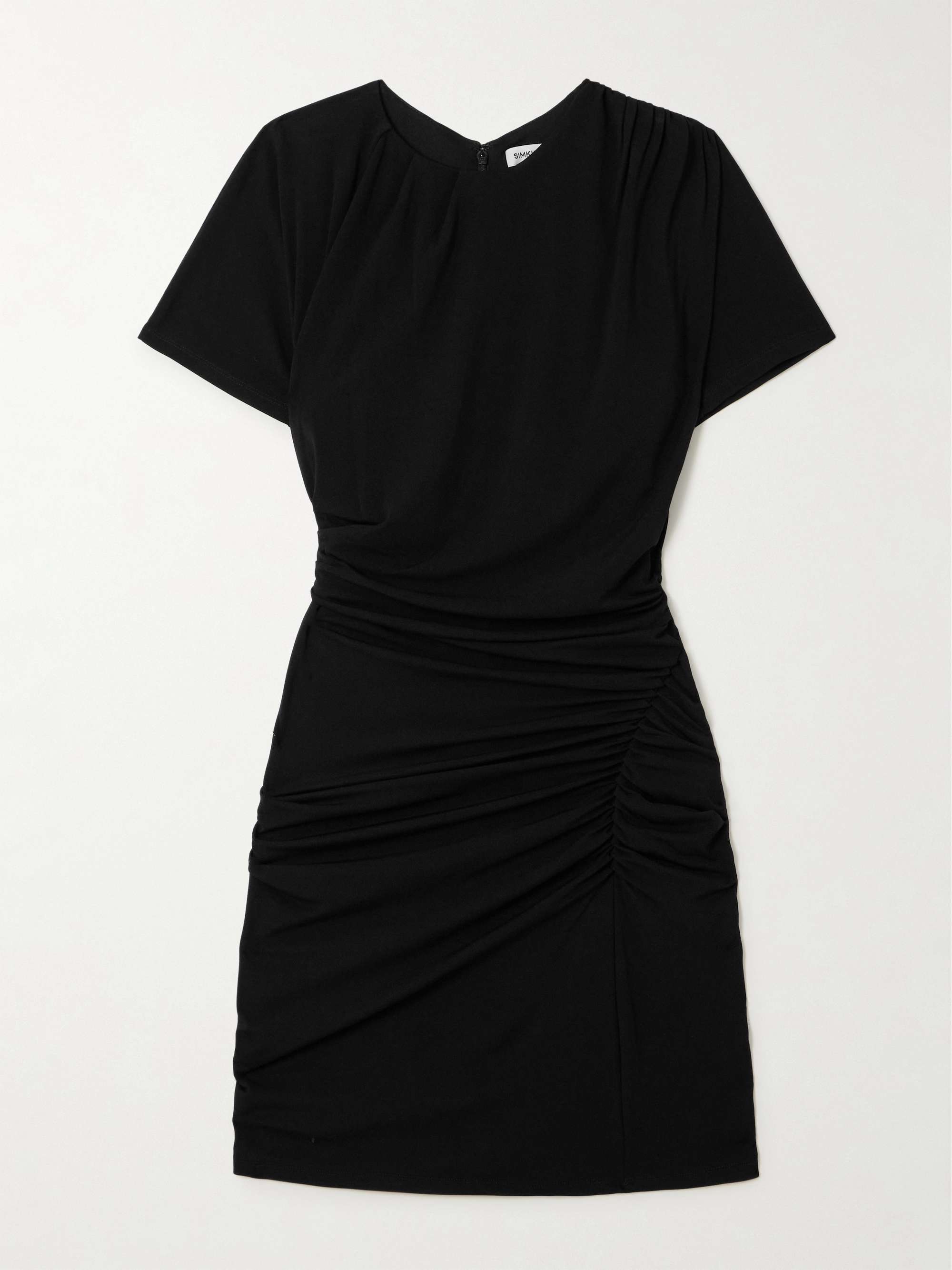 Kiko ruched jersey mini dress view