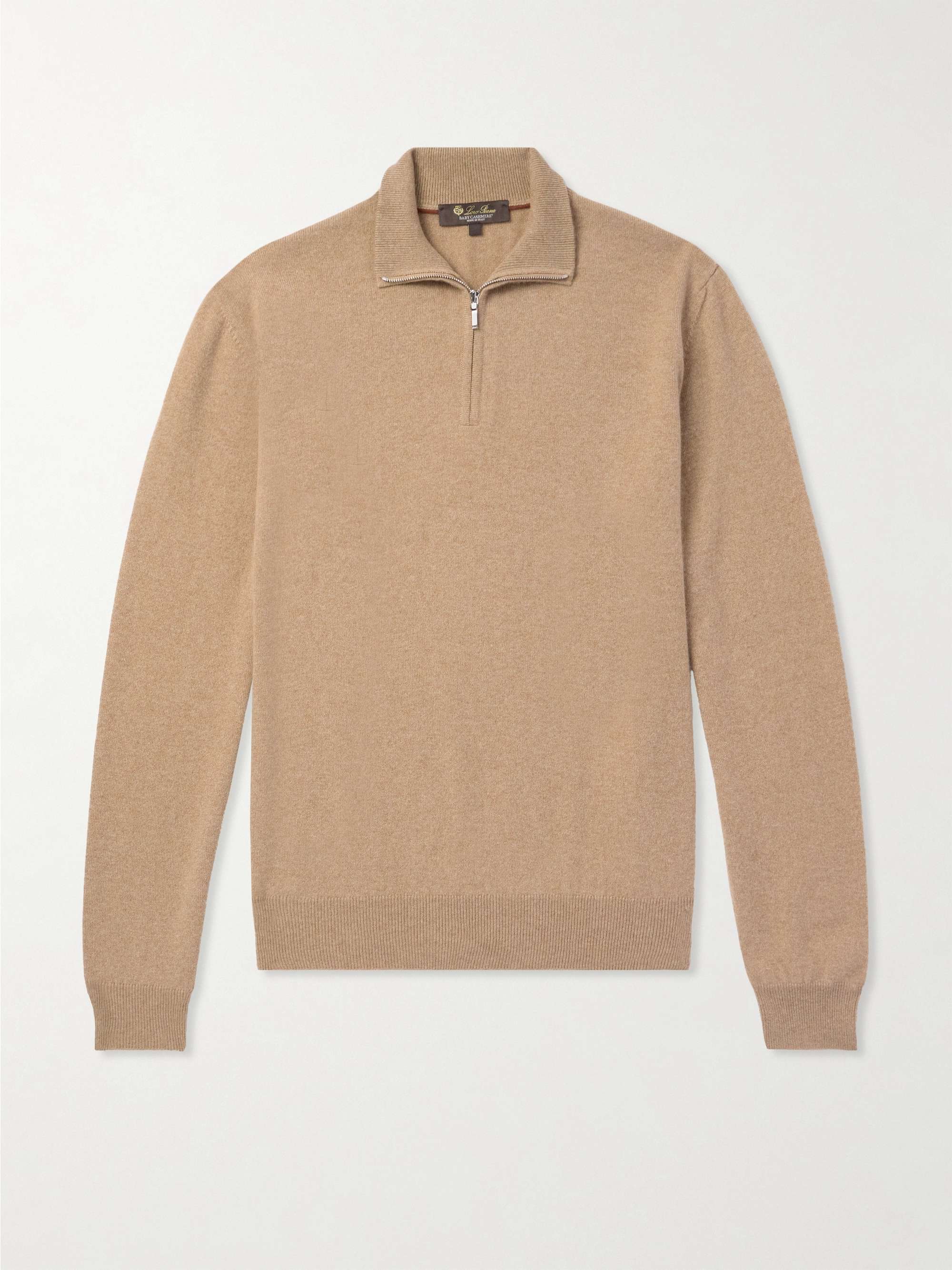 Baby Cashmere Half-Zip Sweater view