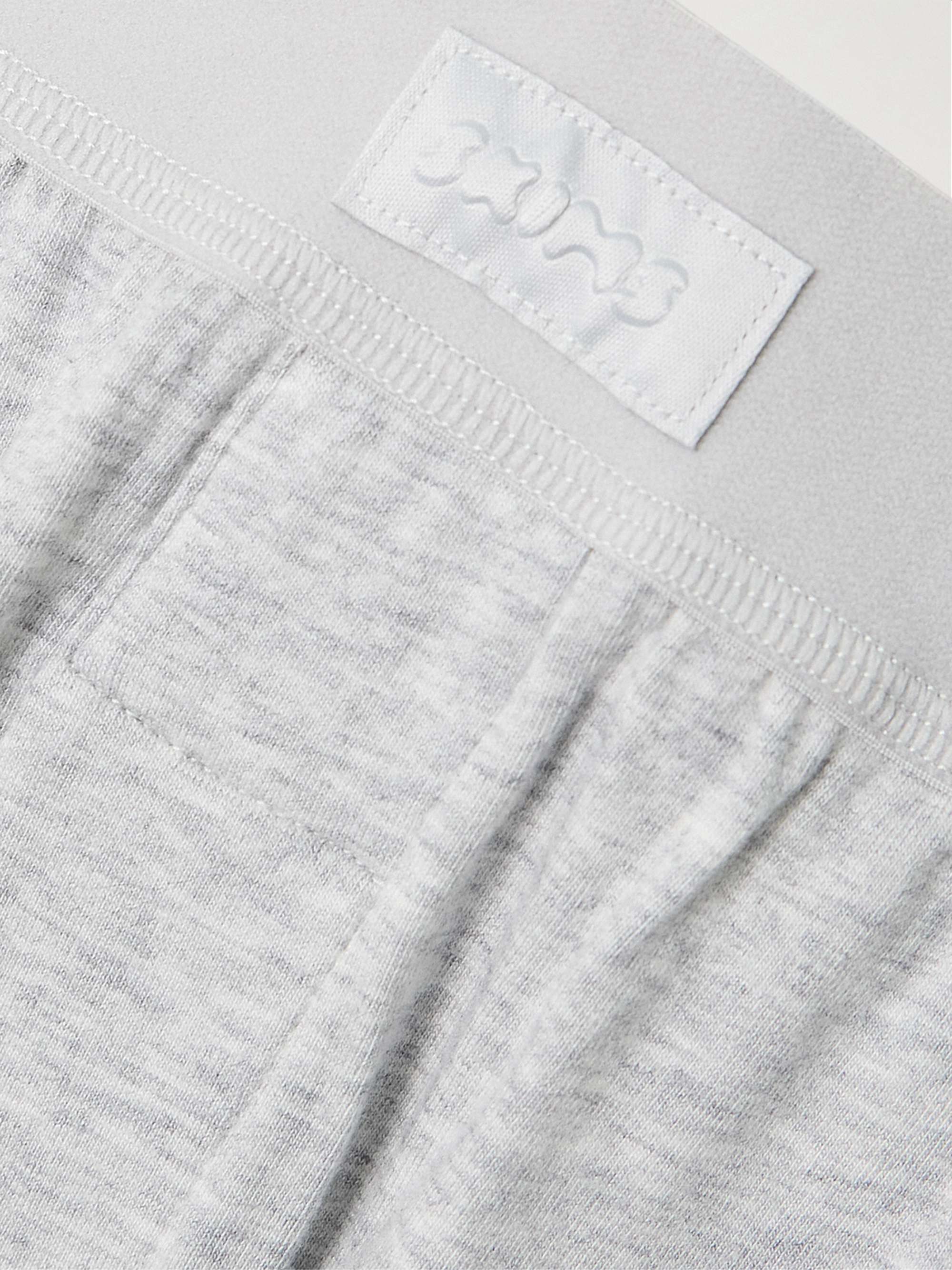 Boyfriend stretch-modal and cotton-blend jersey track pants view