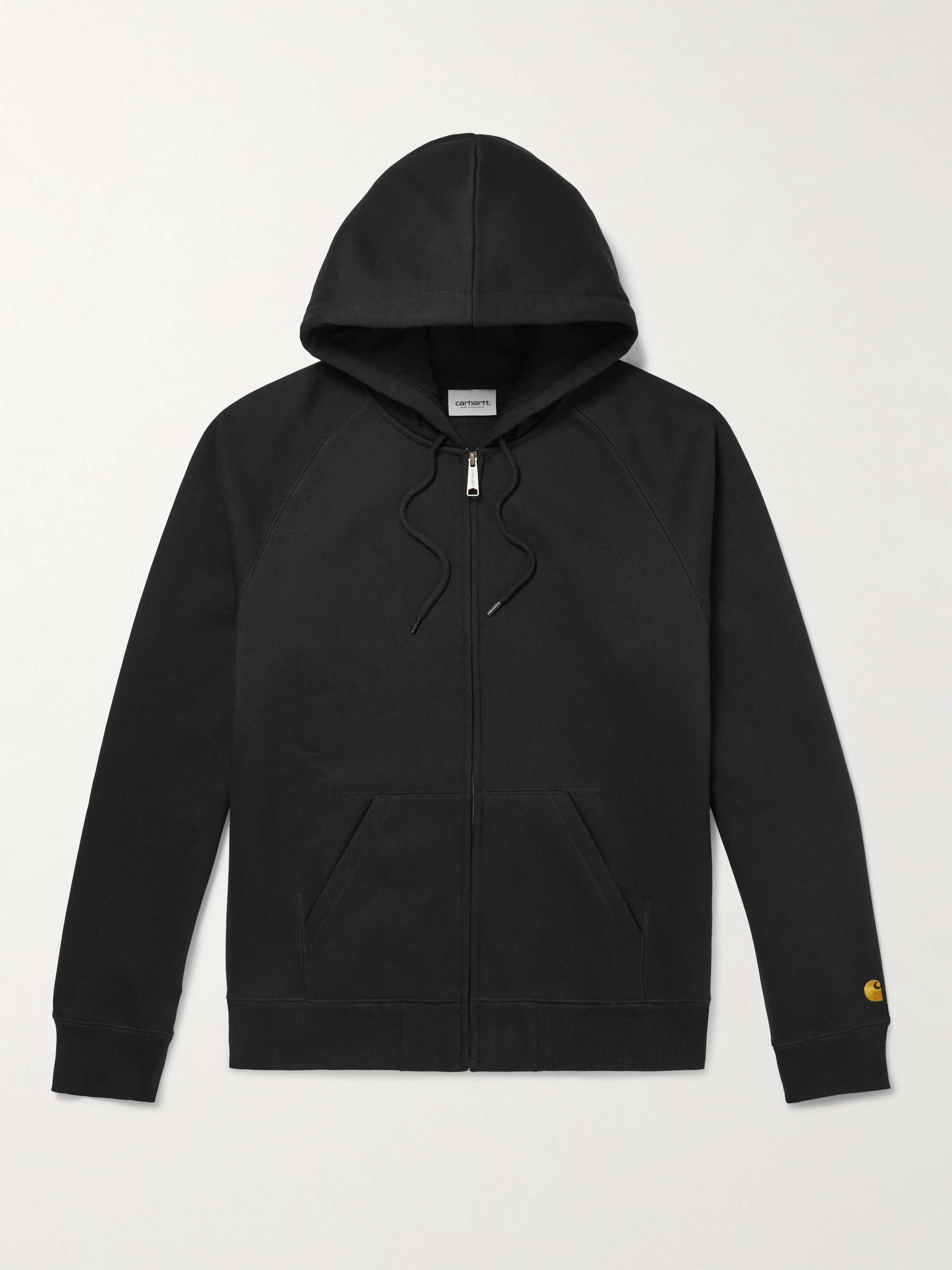 Chase Cotton-Blend Jersey Zip-Up Hoodie view