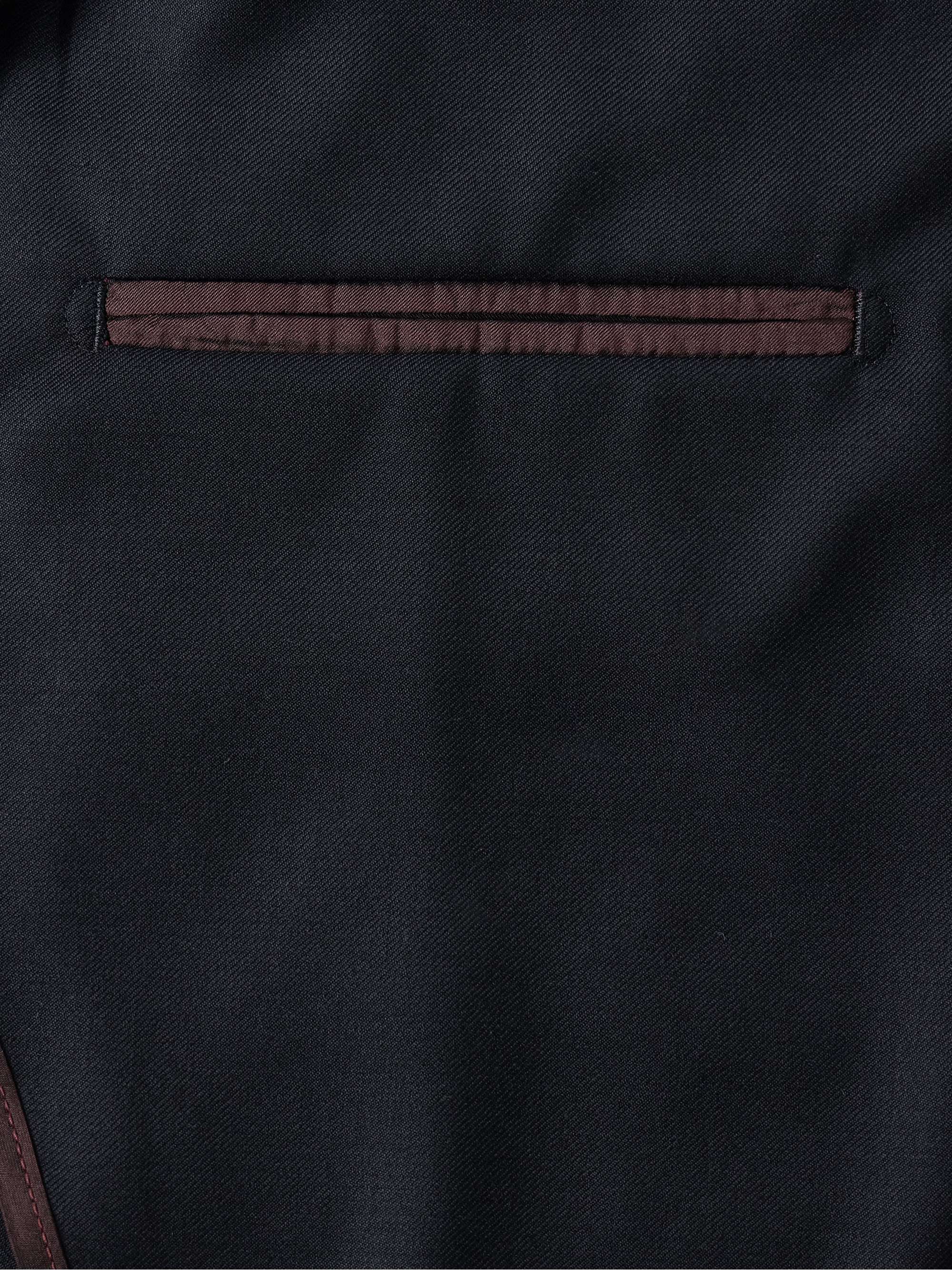 Unstructured Wool-Twill Suit Jacket view