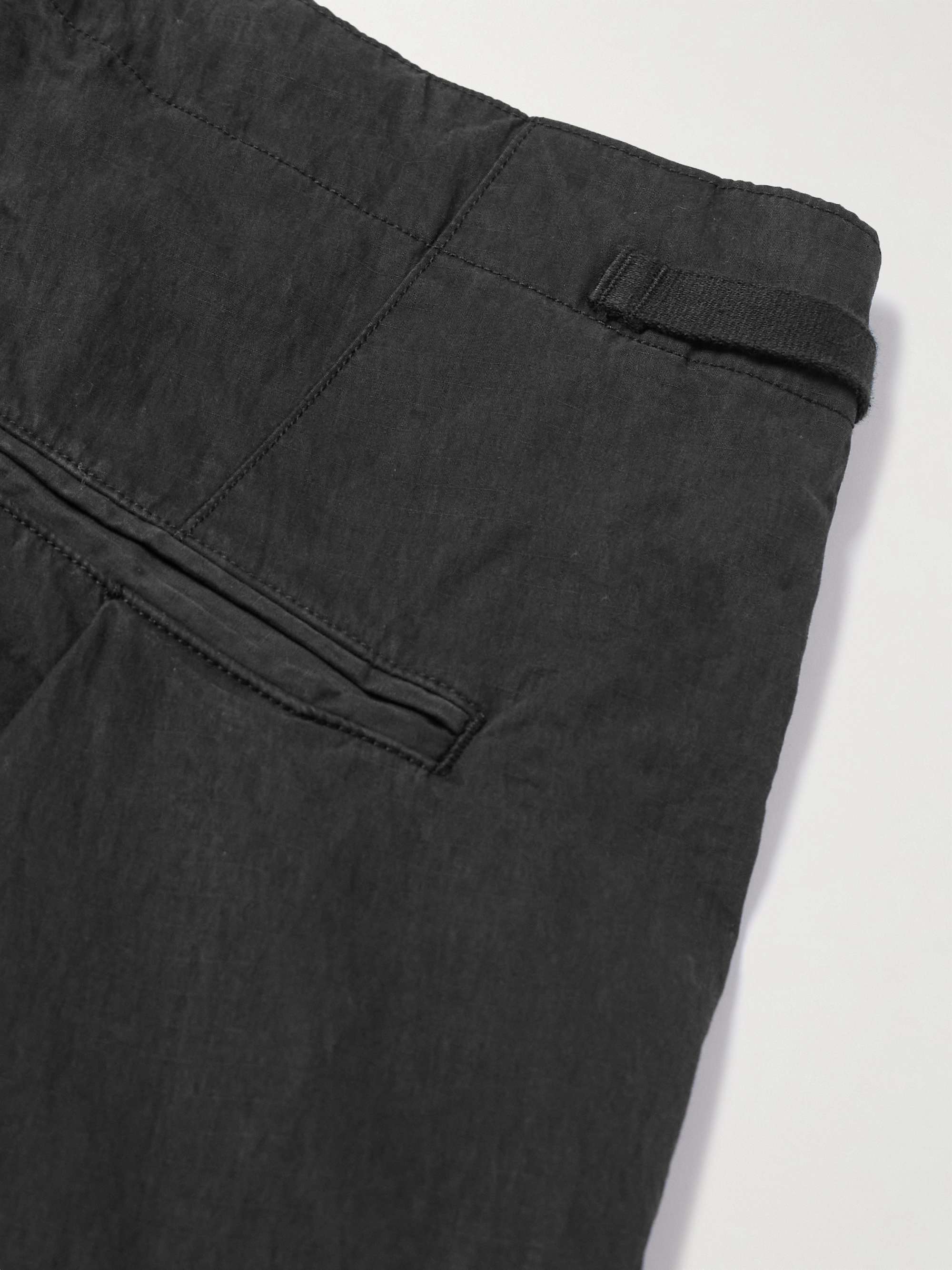Jumbo Wide-Leg Cotton-Blend Ripstop Cargo Trousers view