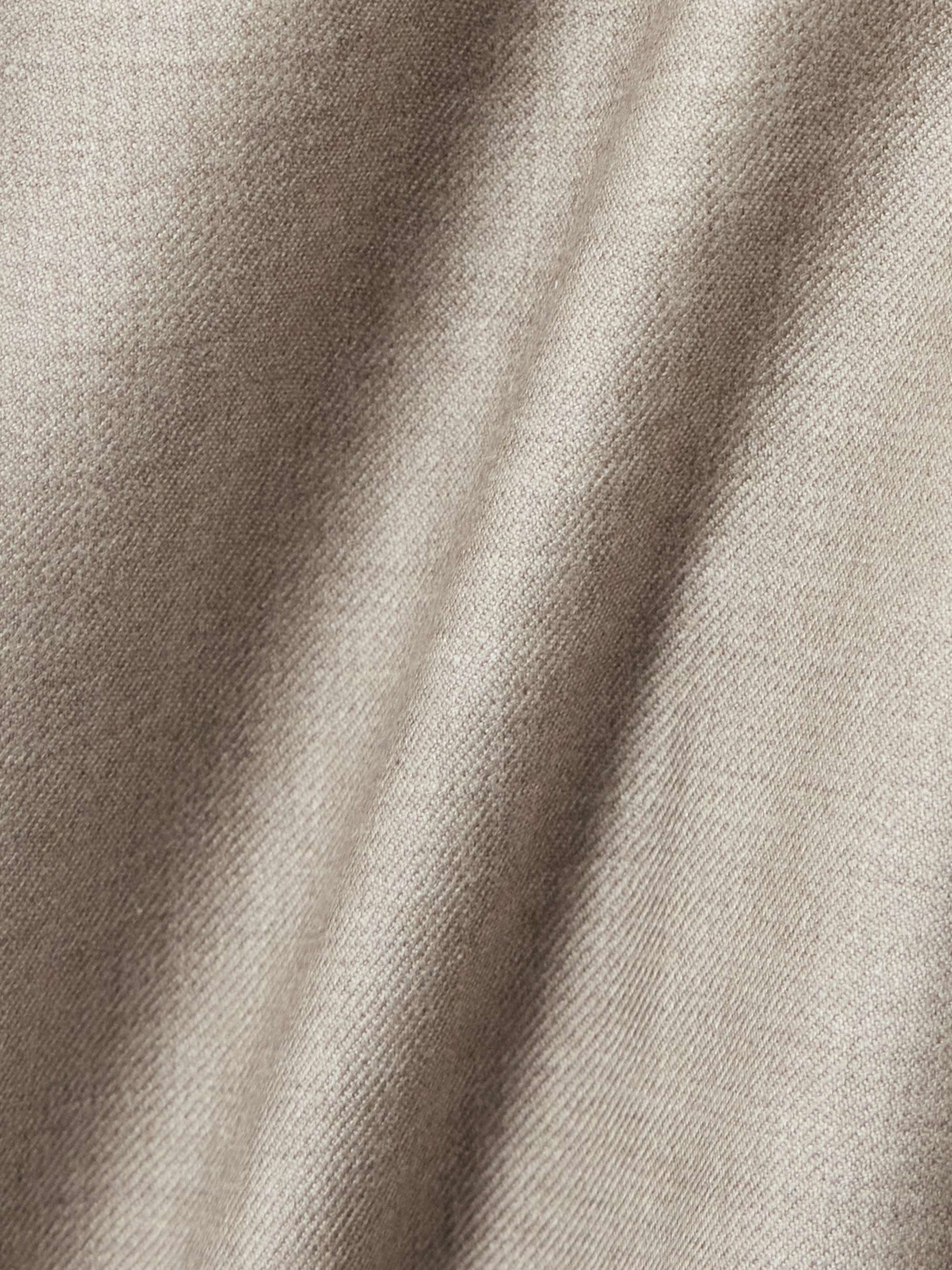 Pleated wool wide-leg pants view