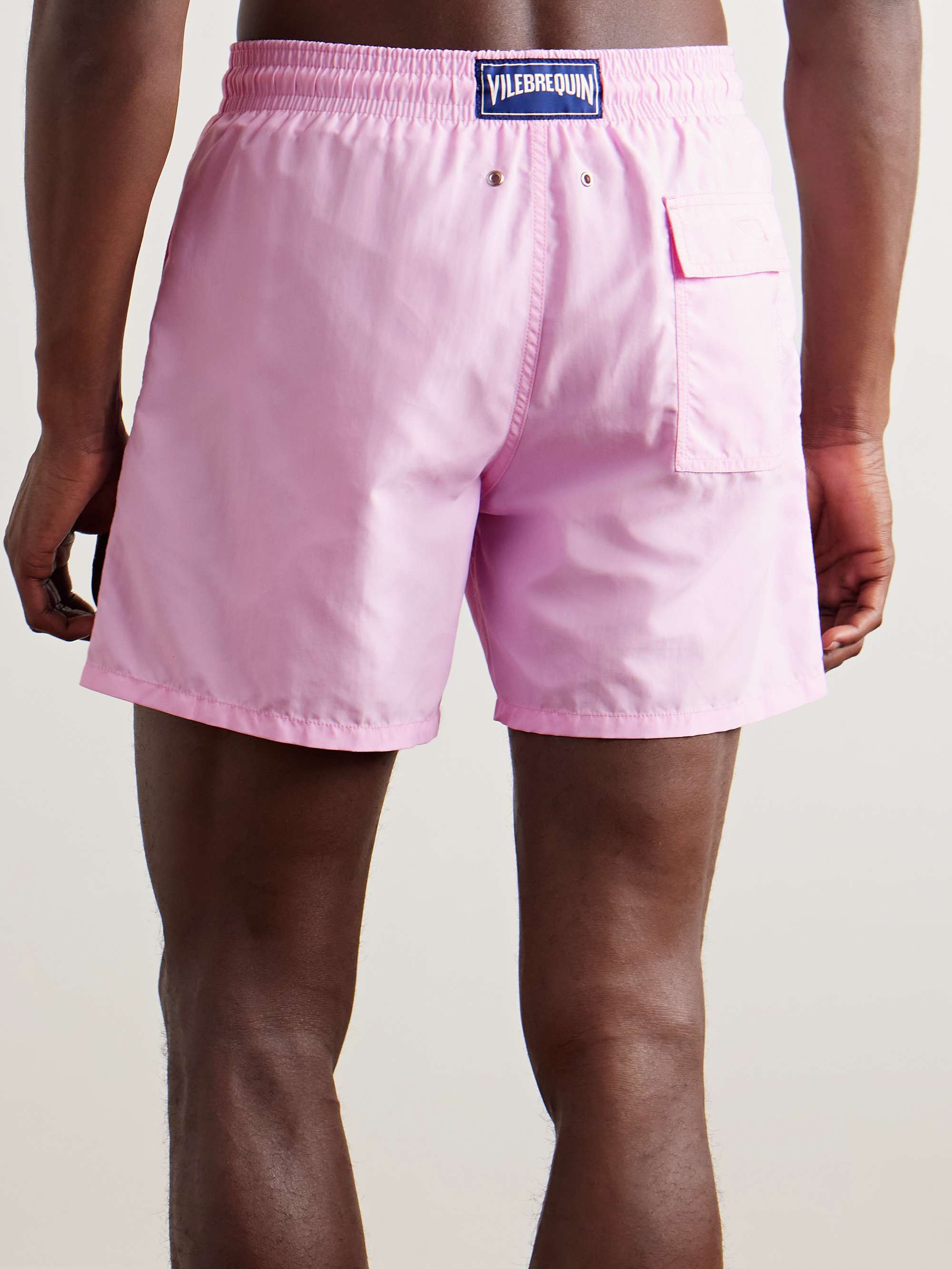 Moorea Straight-Leg Mid-Length ECONYL® Swim Shorts view