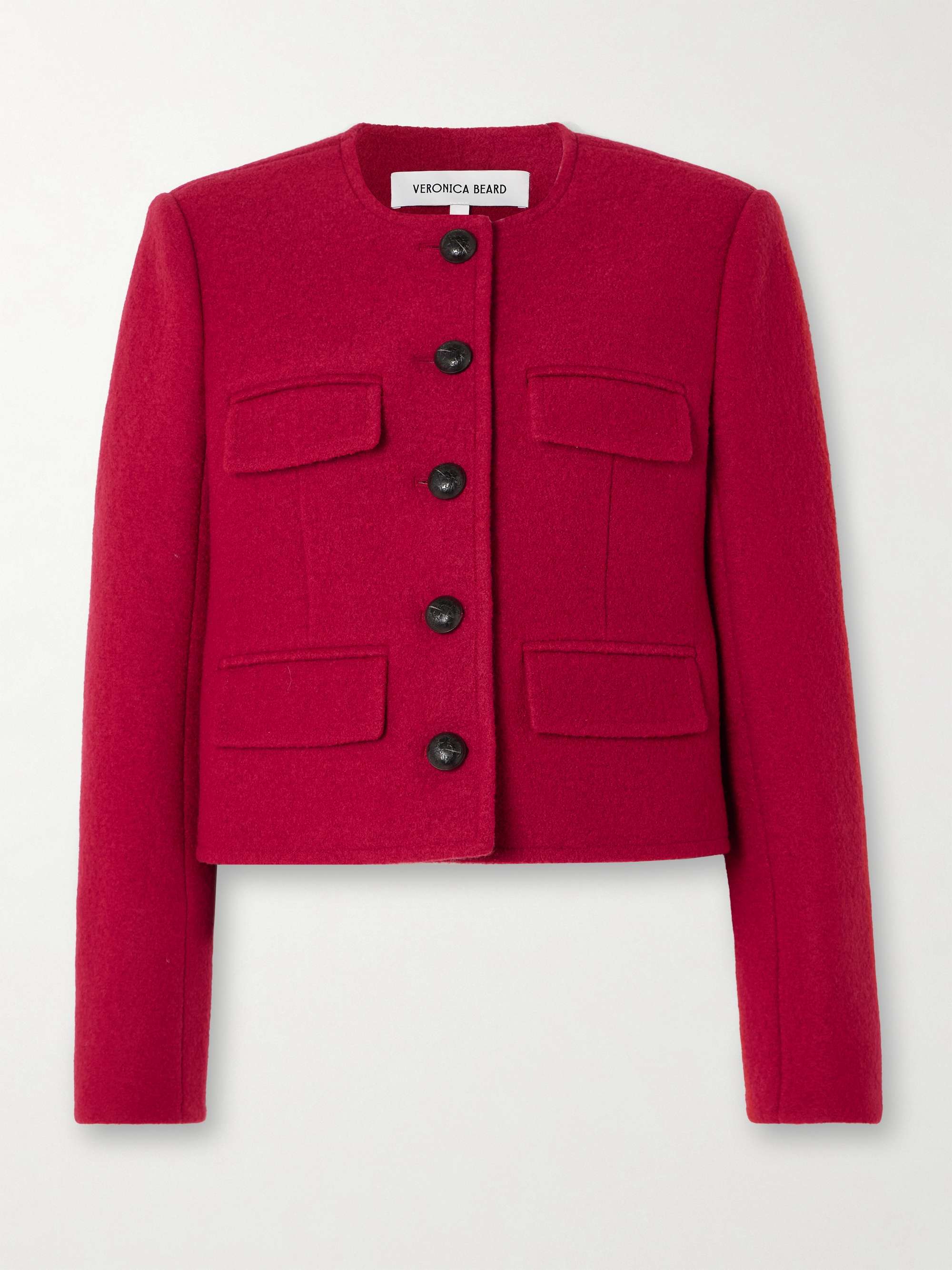 Leslie wool-bouclé jacket view
