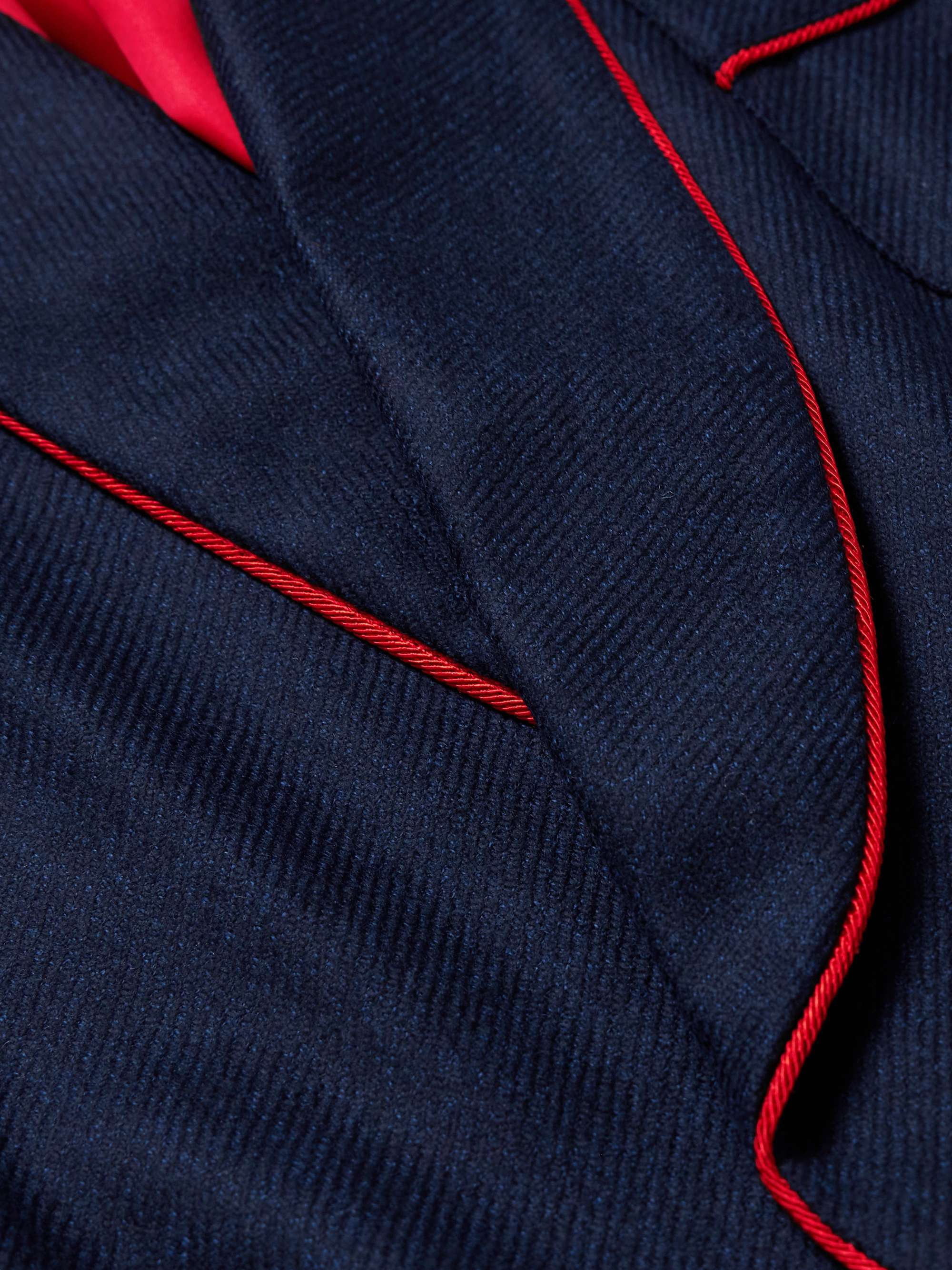 Wool and Cashmere-Blend Robe view