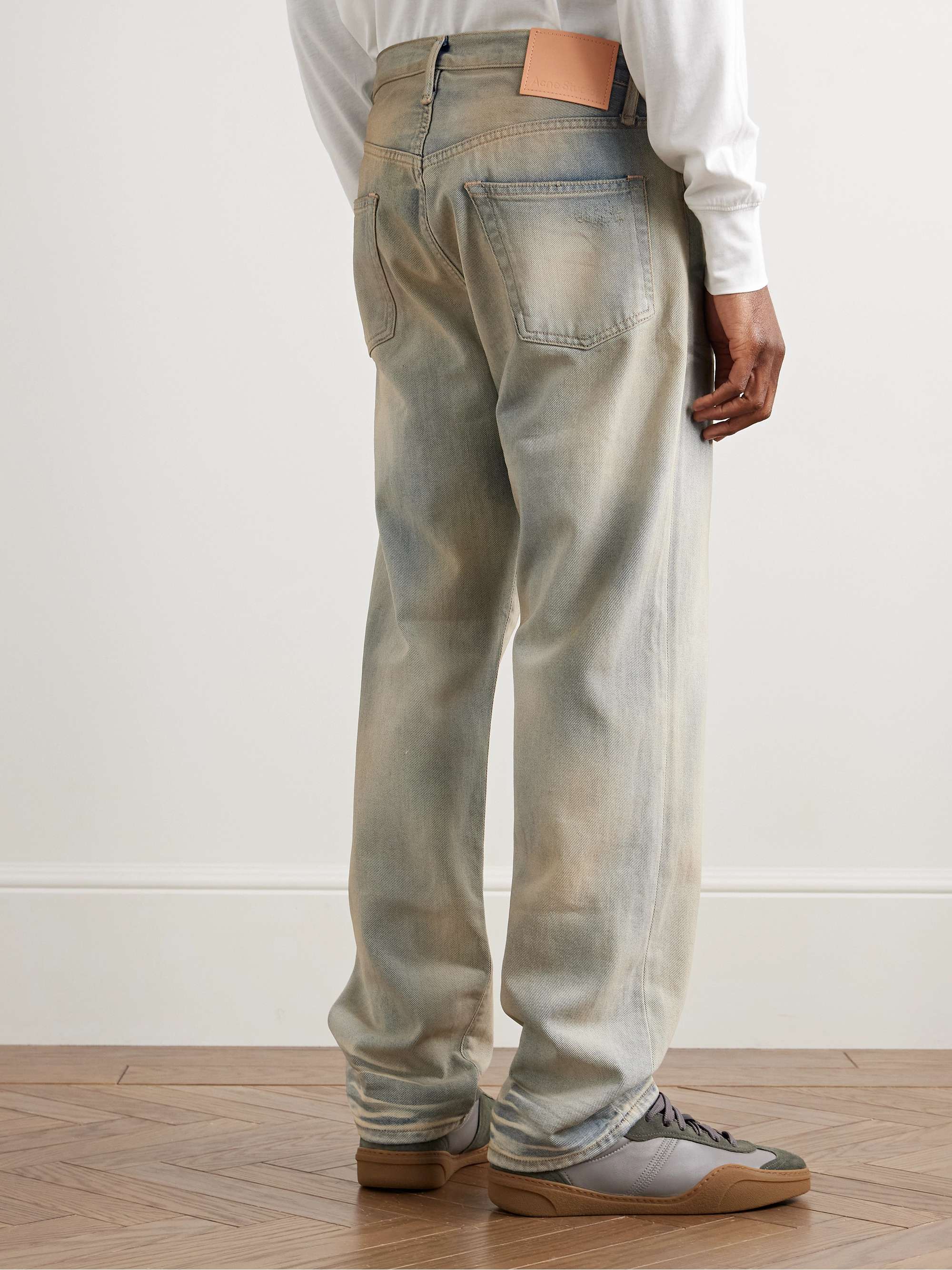 1999 Carver Straight-Leg Distressed Jeans view
