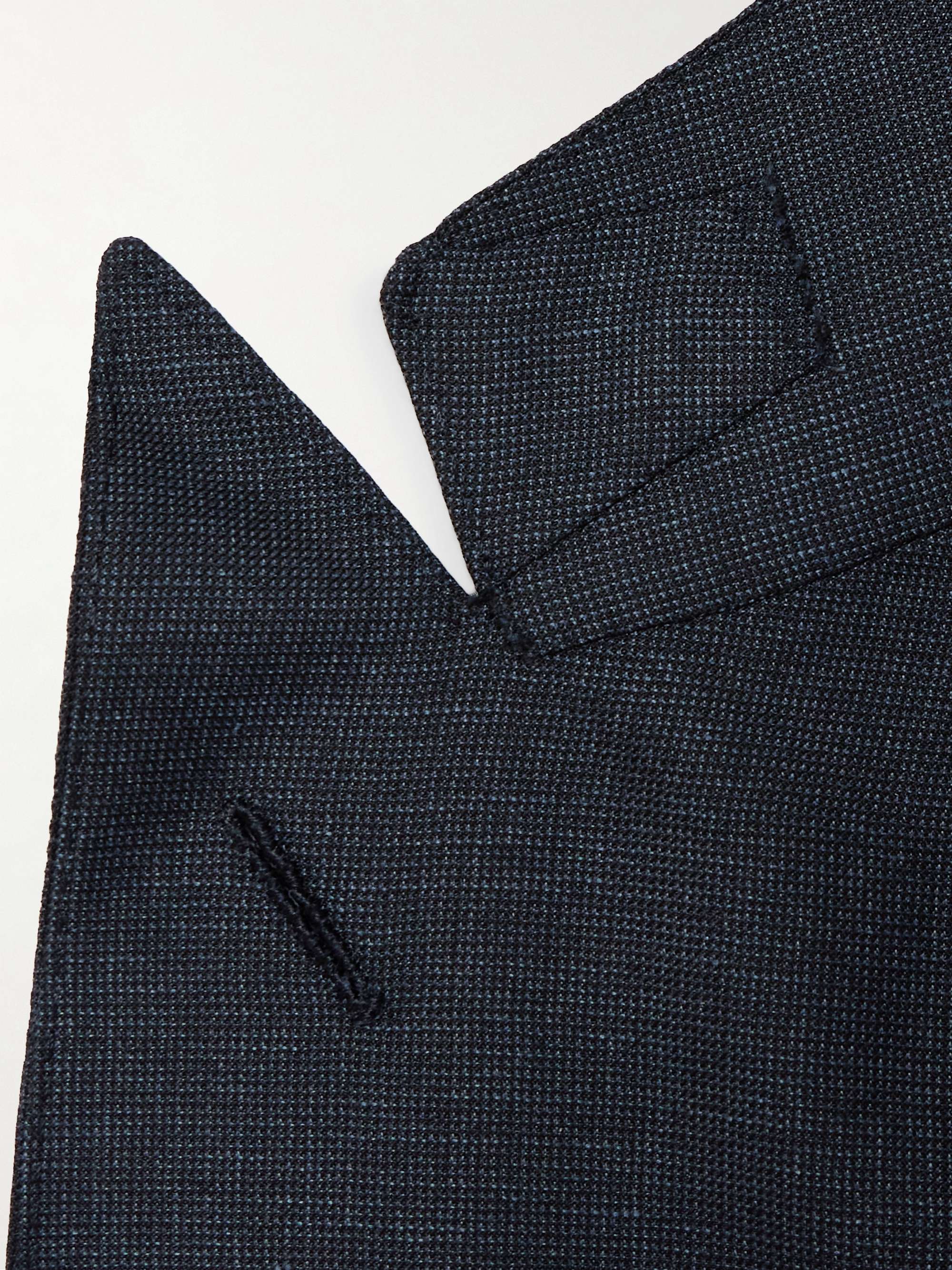 Shelton Slim-Fit Wool, Mohair, Linen and Silk-Blend Suit Jacket view