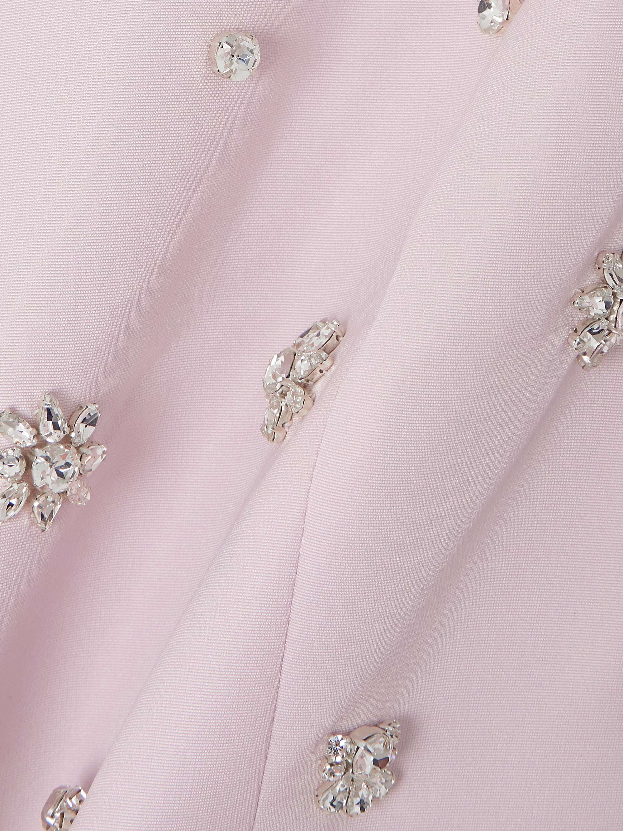 Salma crystal-embellished faille gown view