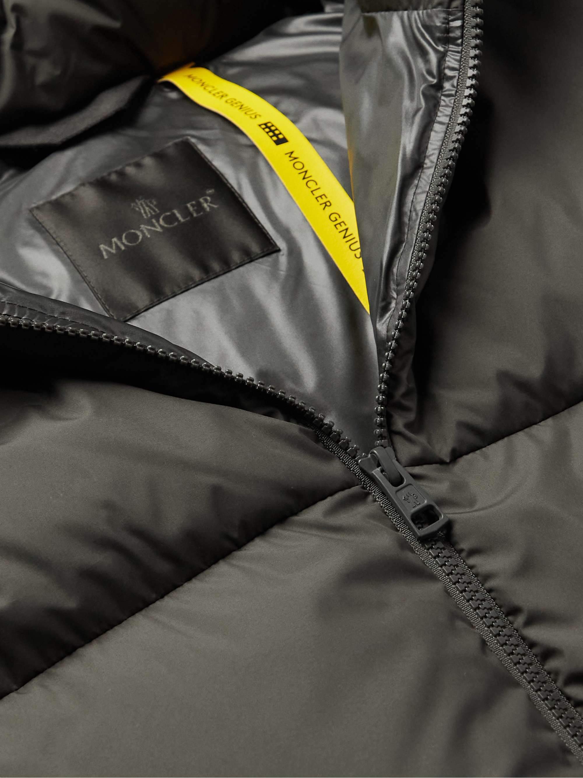 2 Moncler 1952 Canvey Quilted Shell Hooded Down Parka view