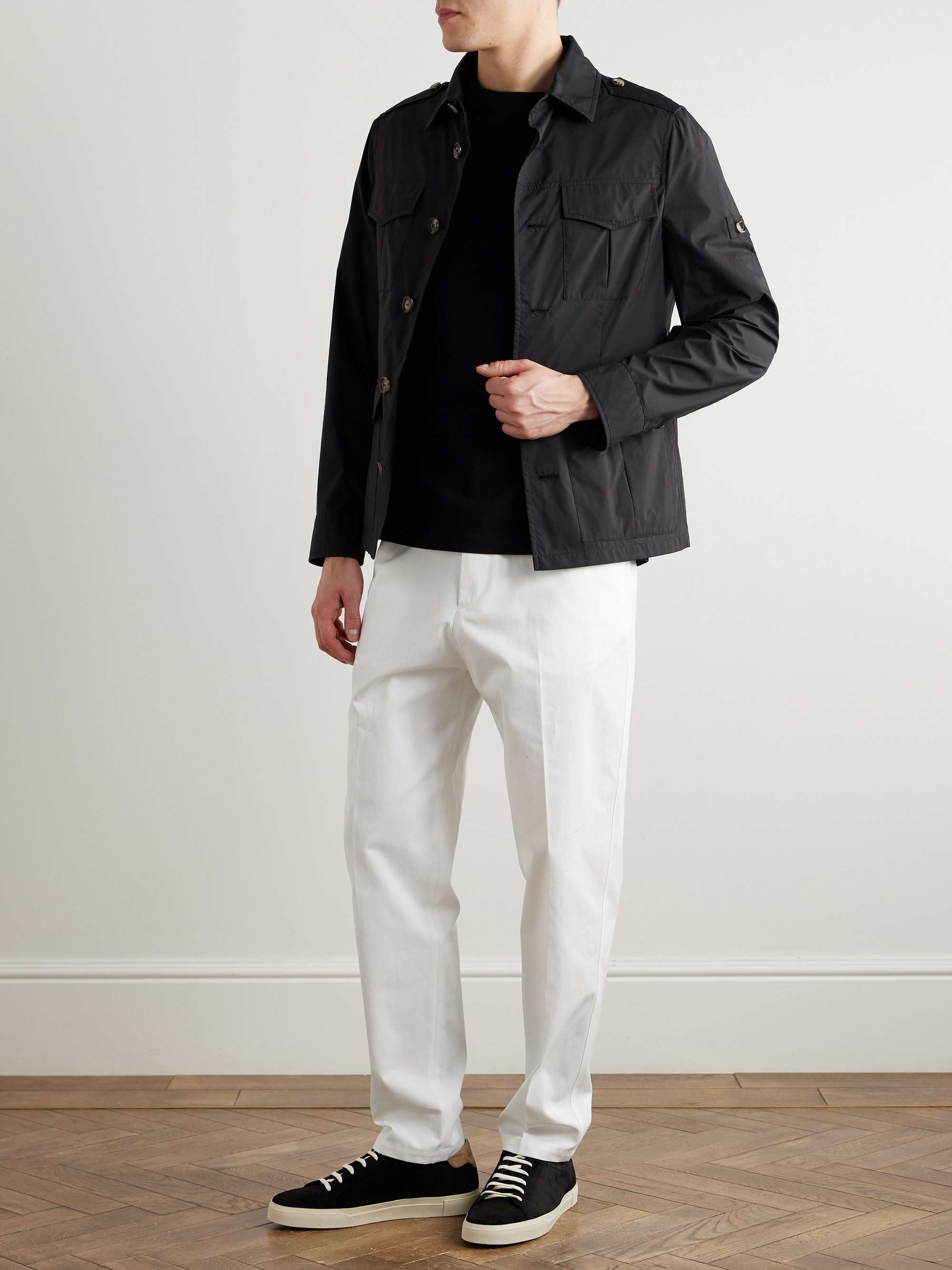 Cotton-Blend Field Jacket view