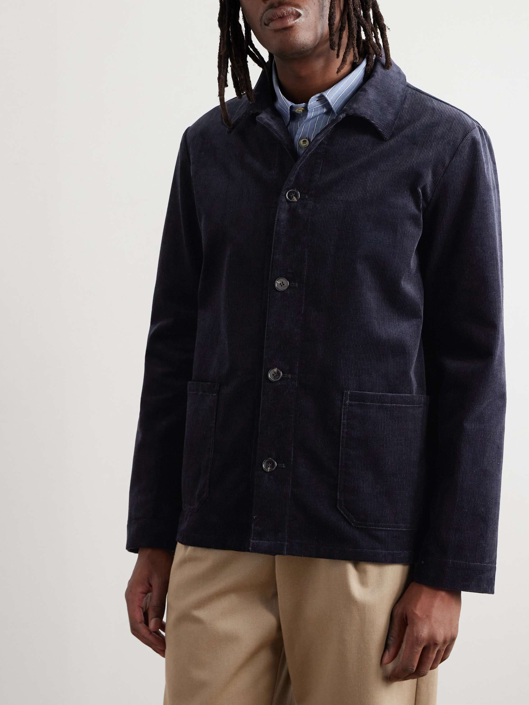 Kerlouan Cotton-Corduroy Overshirt view