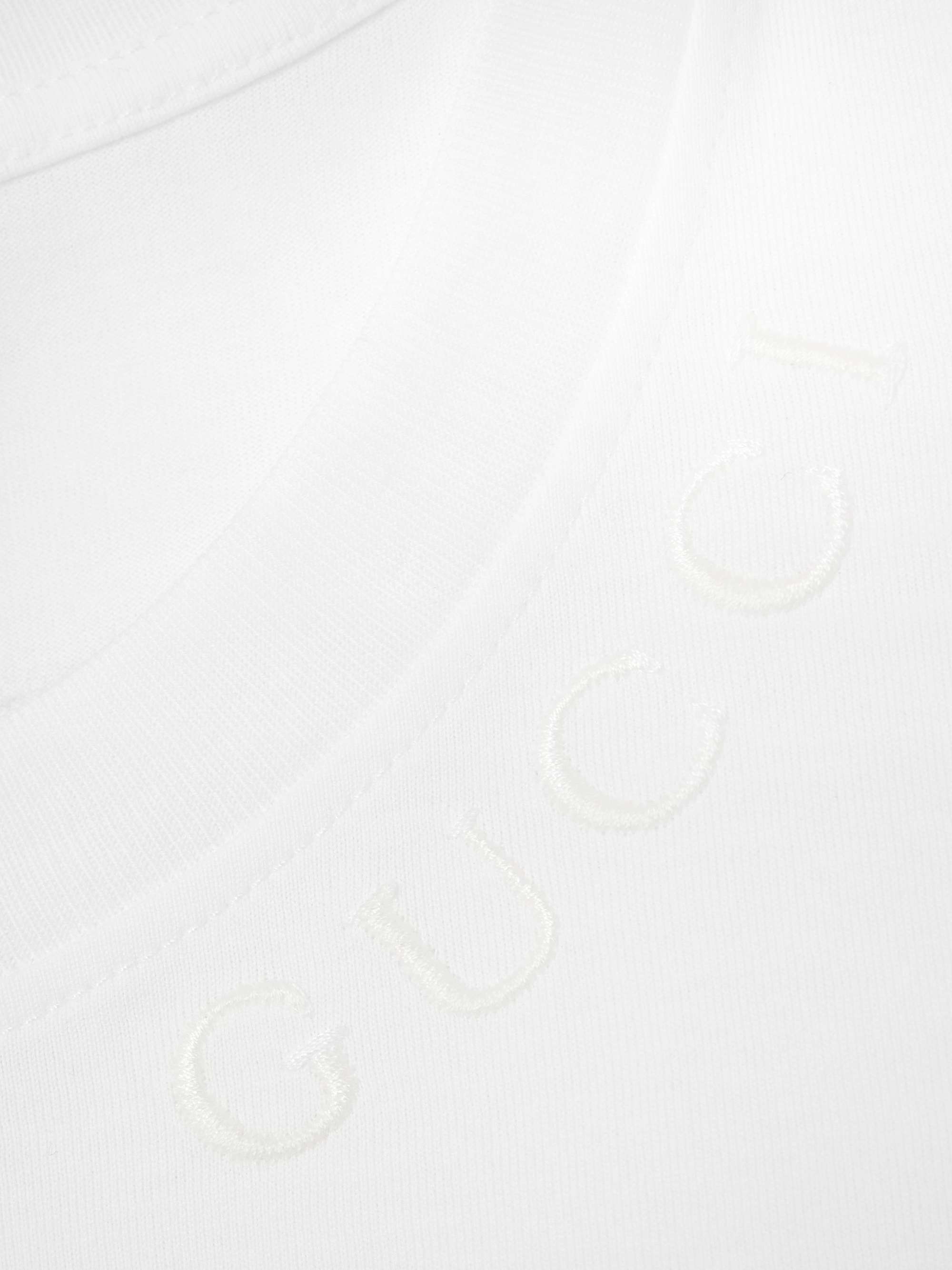 Logo-embroidered cotton-jersey T-shirt view