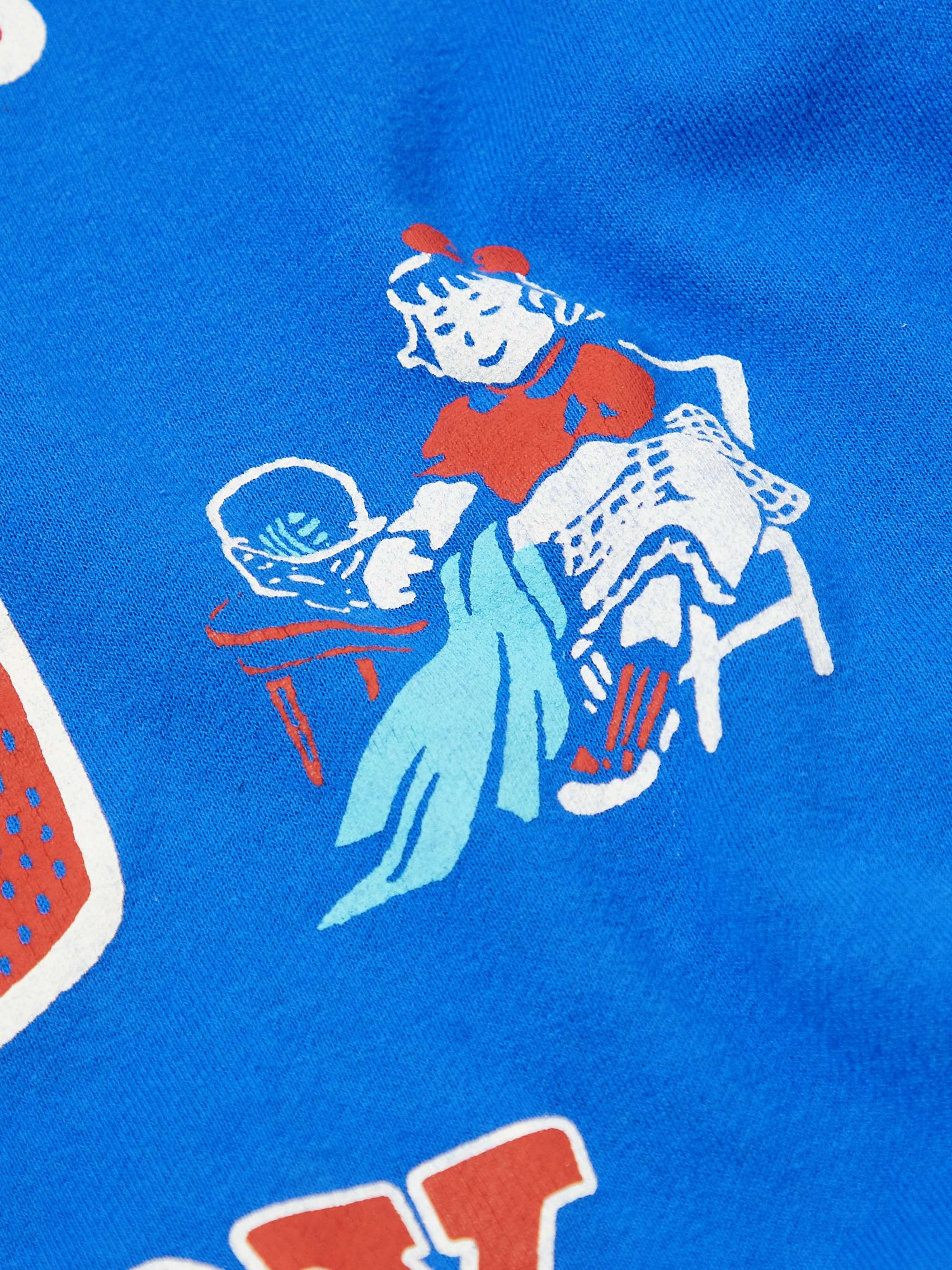 Big Kountry Printed Cotton-Jersey Sweatshirt view