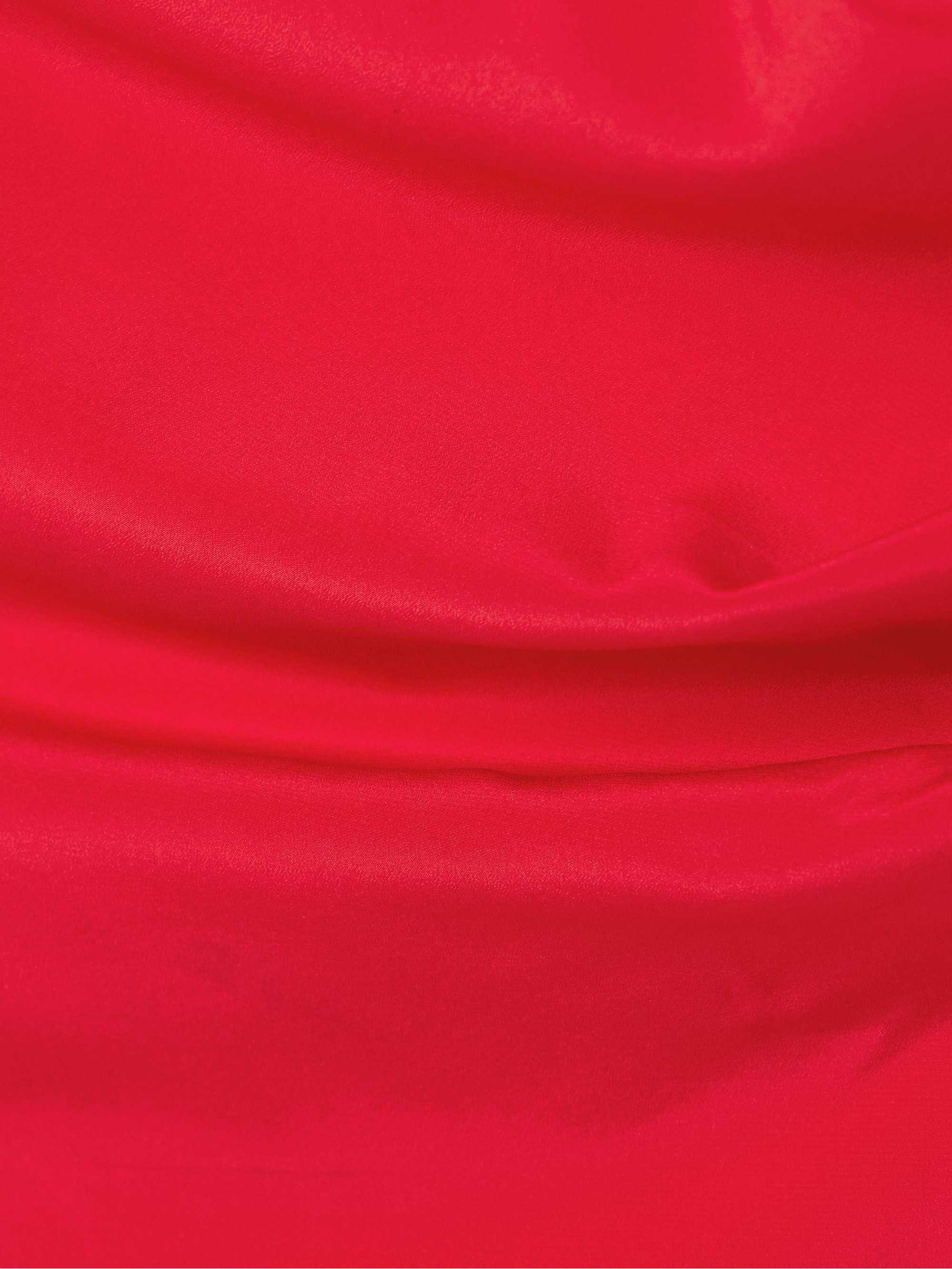 Keegan gathered crepe de chine top view