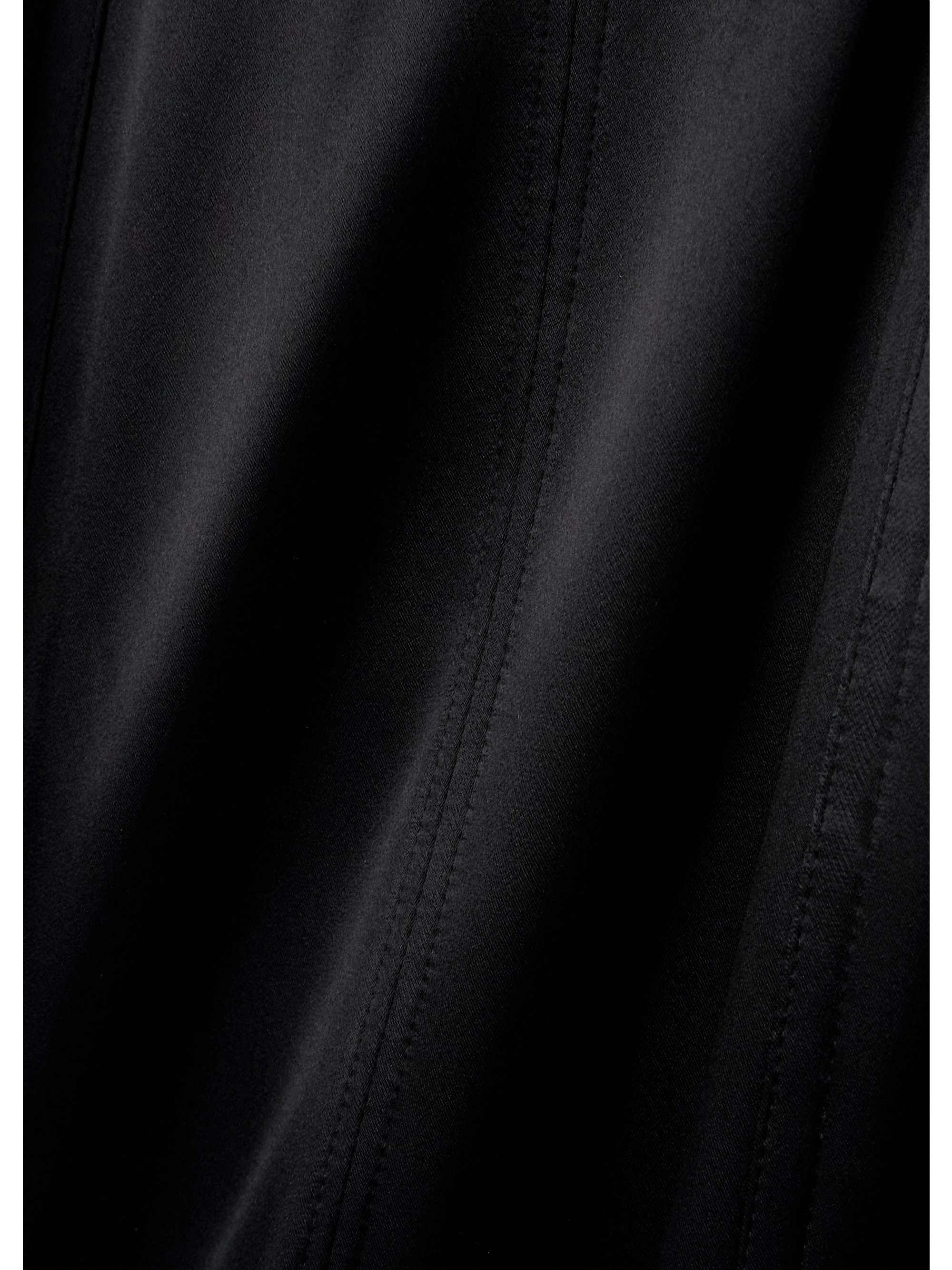 Satin bustier midi dress view