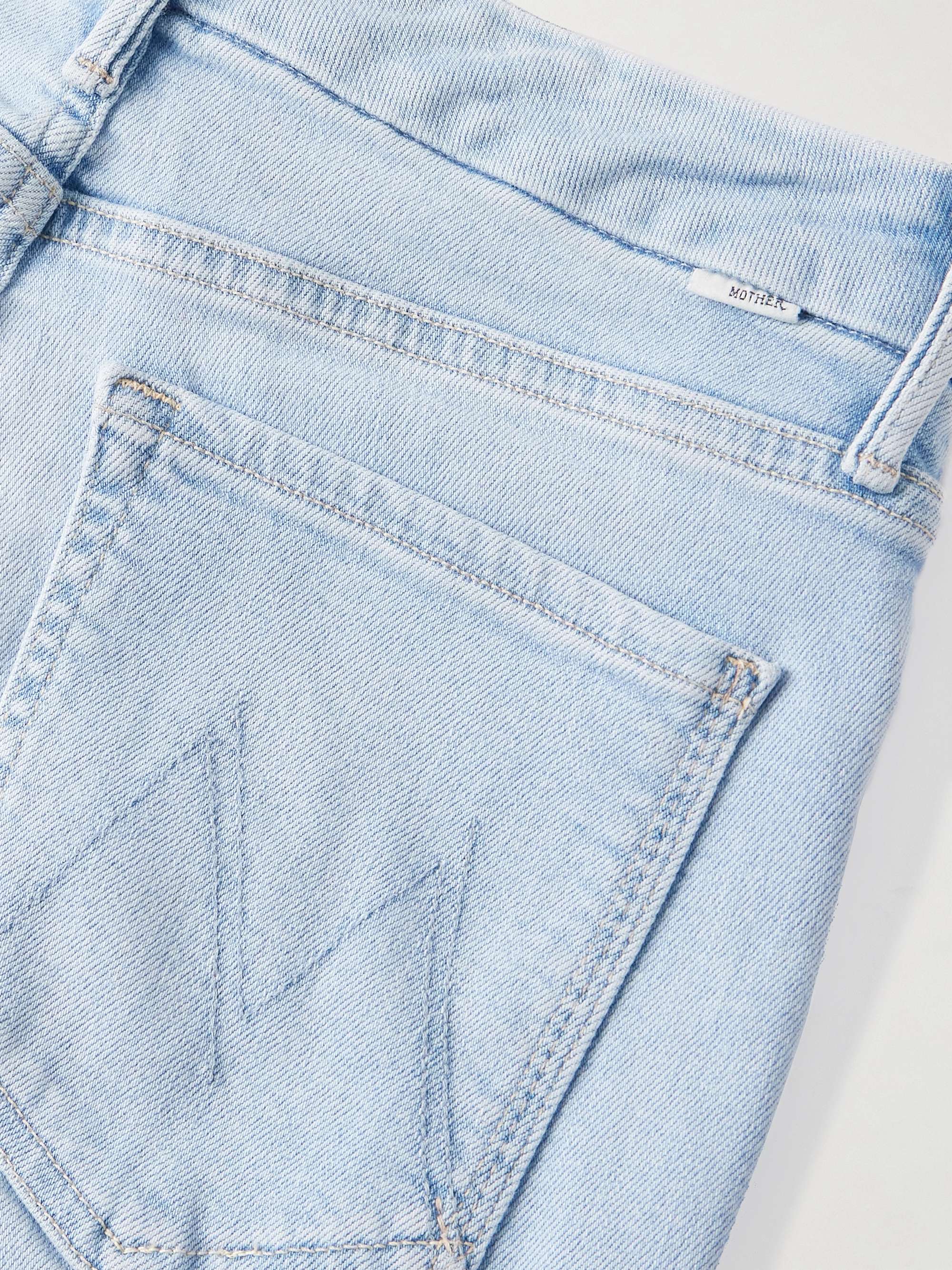 The Roller Sneak high-rise wide-leg jeans view