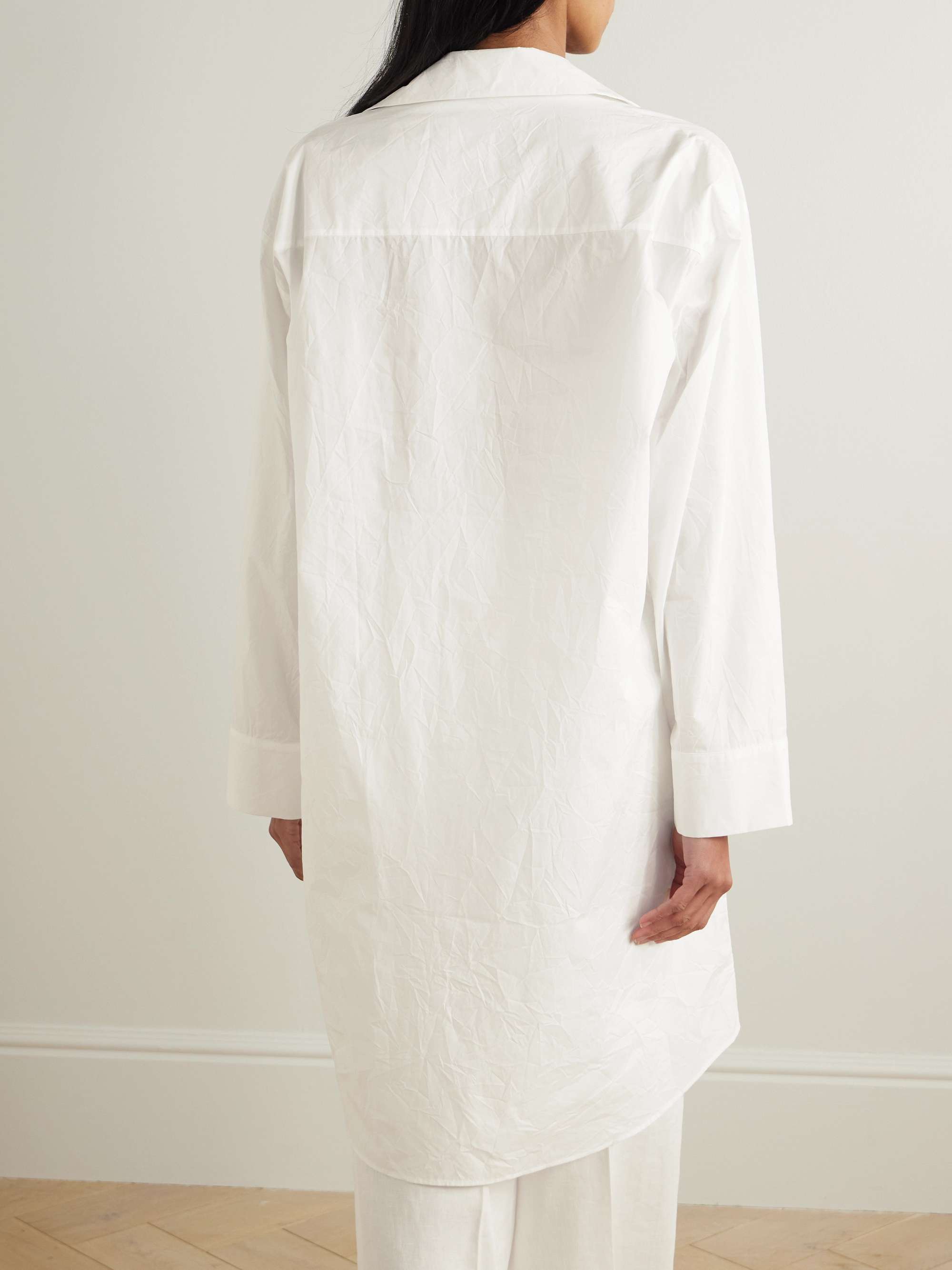 Georgina oversized cotton shirt view