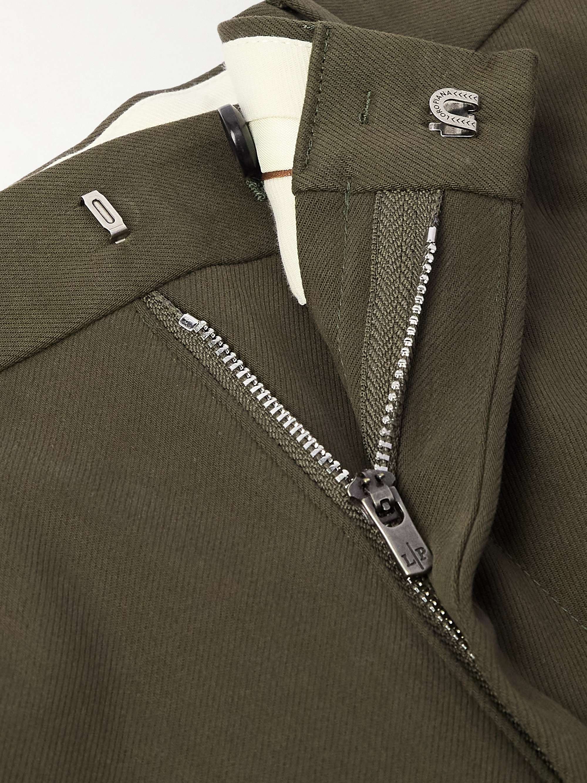 Jarno Austin Straight-Leg Stretch-Cotton Twill Trousers view