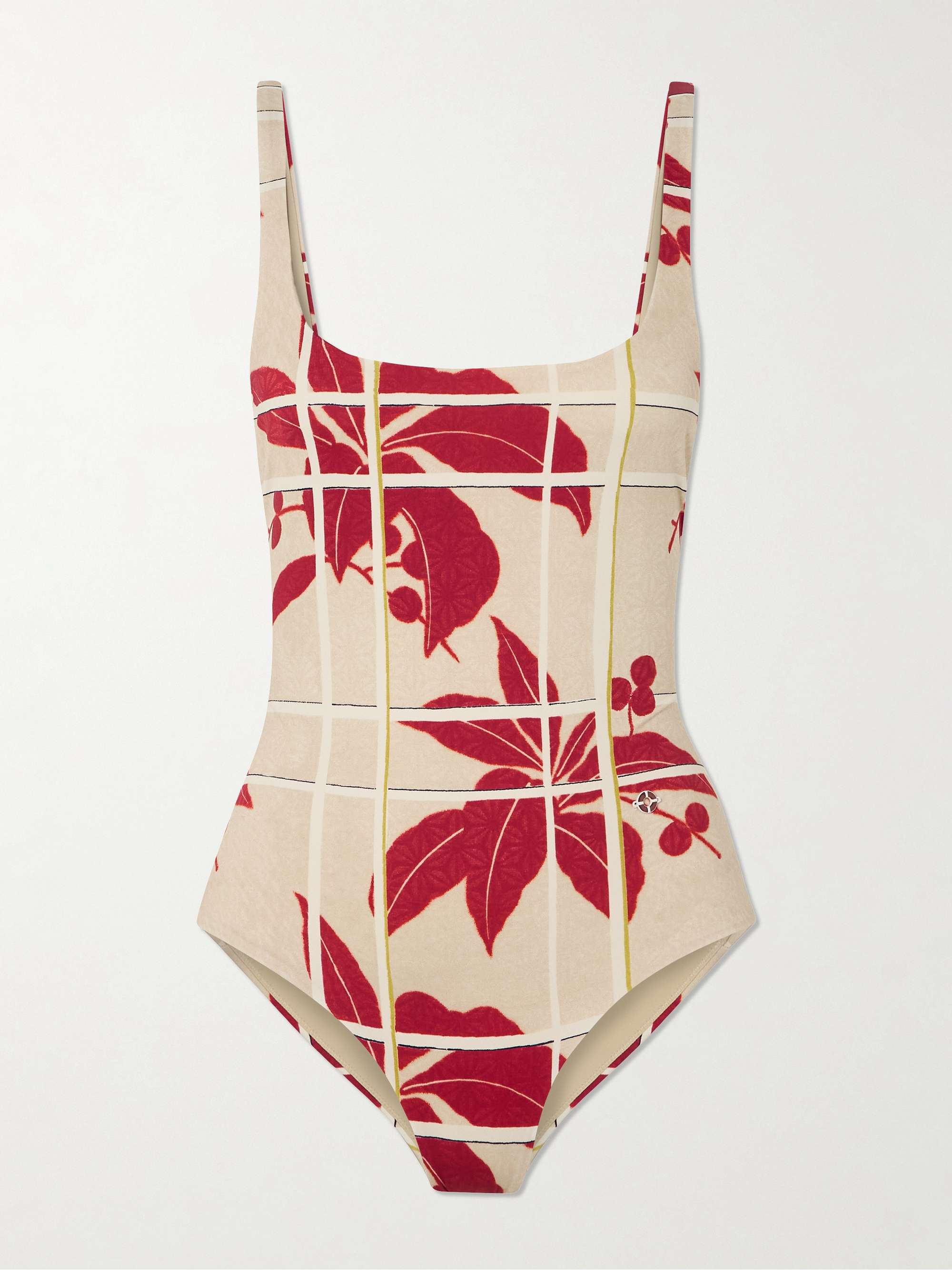 Floral-print swimsuit view