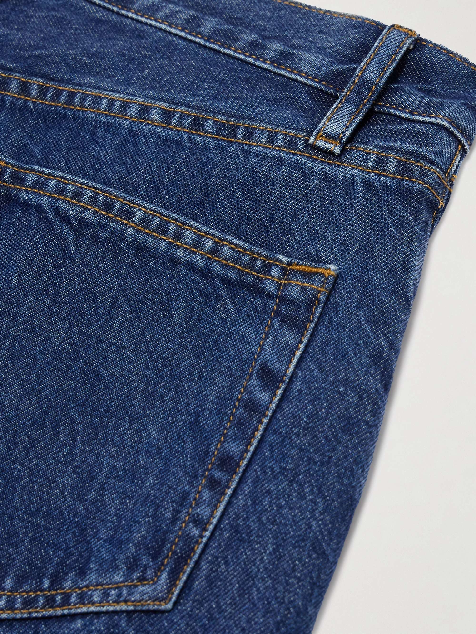 + NET SUSTAIN Le Jane Ankle cropped high-rise straight-leg organic jeans view