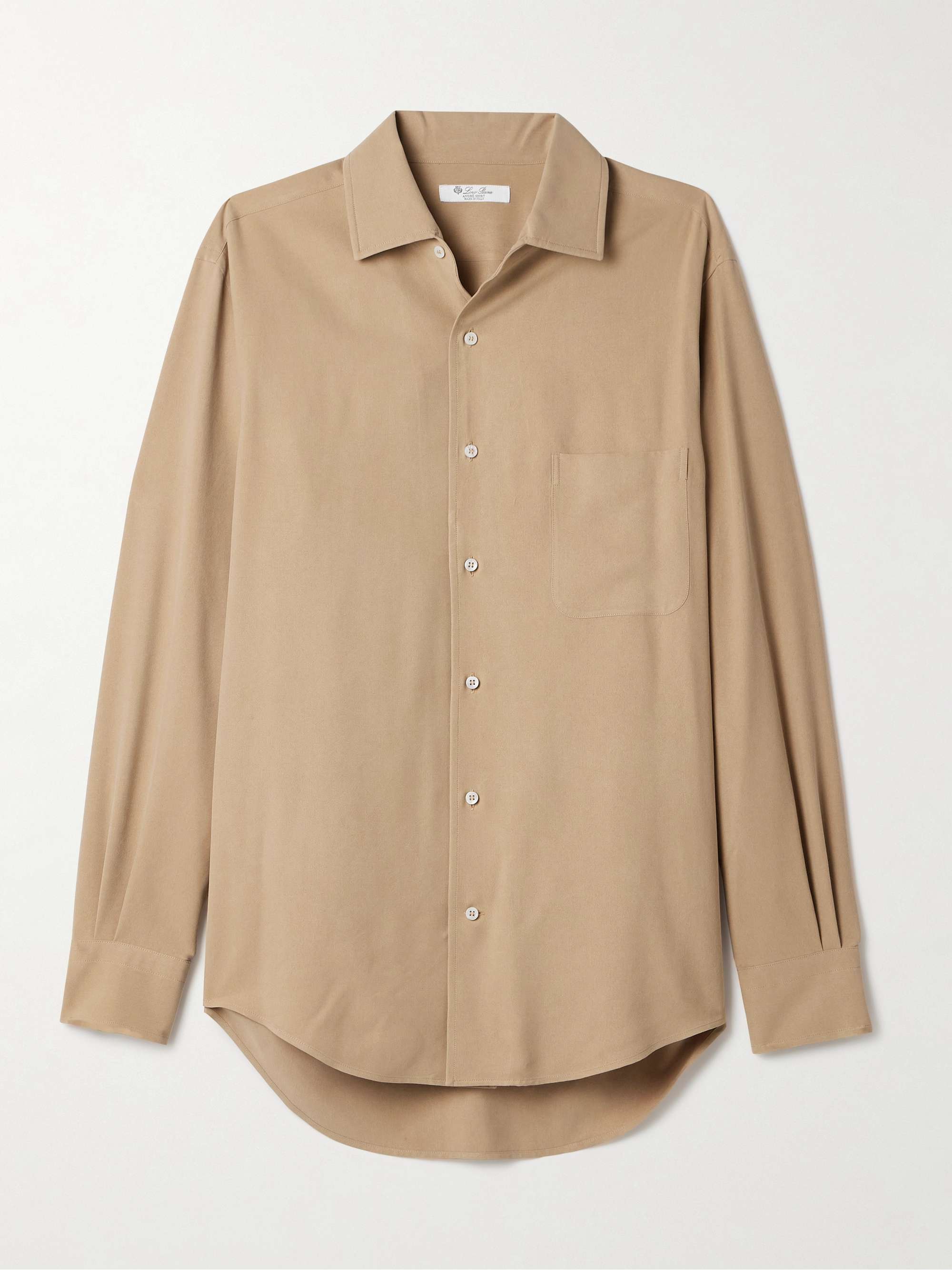 Andre silk shirt view