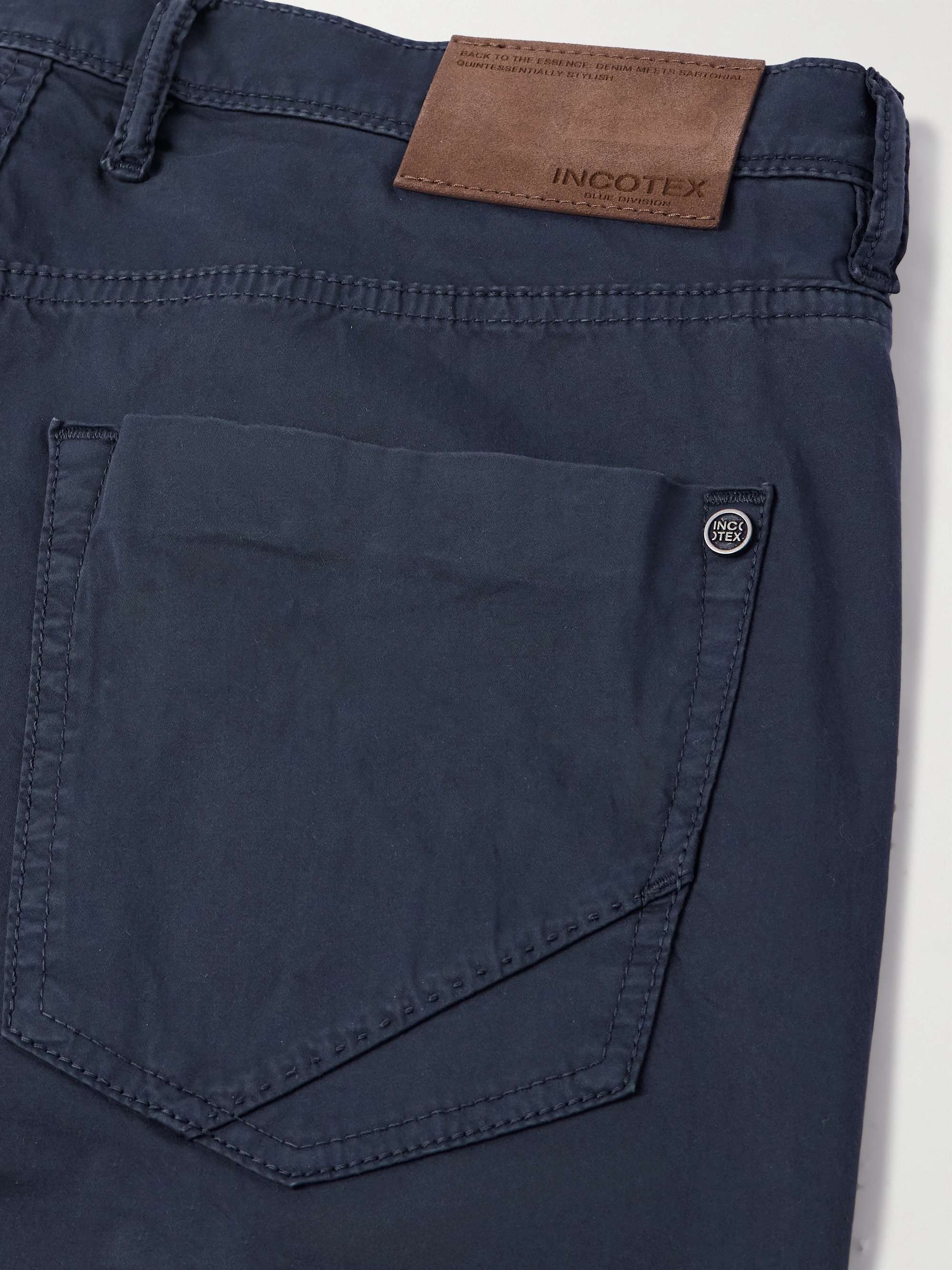 Division Straight-Leg Cotton-Blend Shorts view