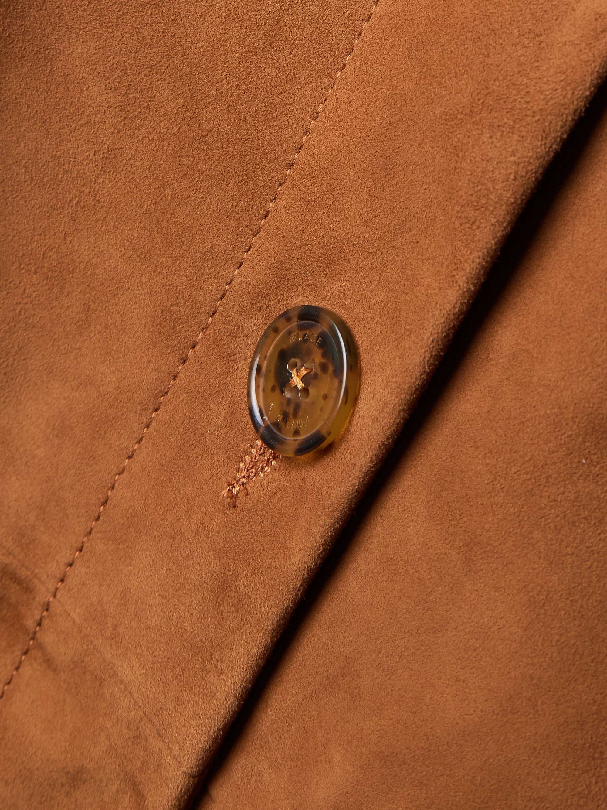 Viva Appaloosa paneled suede midi skirt view